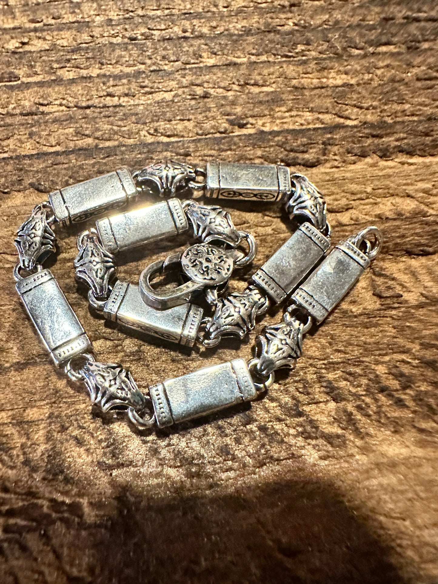 Boho Chic Woven Link Blue Crystal CZ Silver Bracelet, Lobster Clasp, Gift Box - Silver Elegant