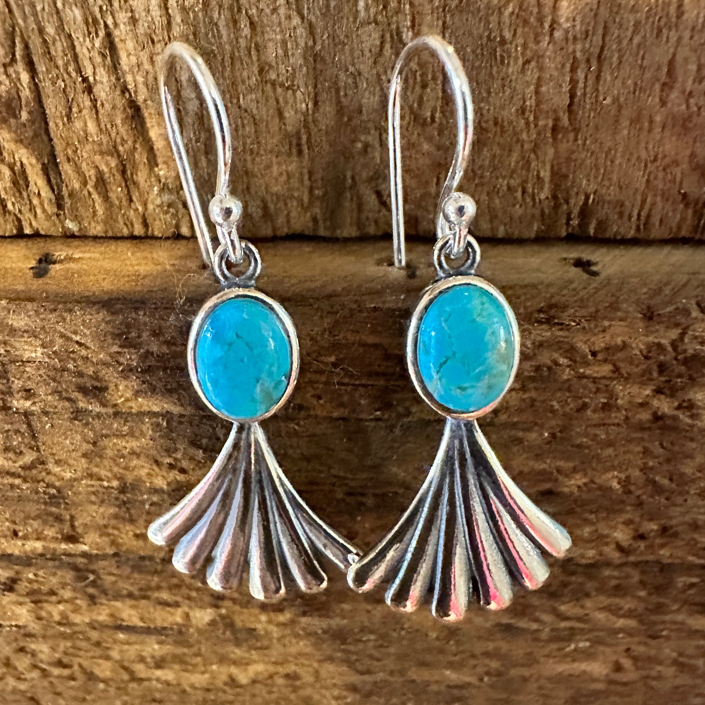 Turquoise Prayer Necklace with Genuine Sterling Silver, Gift-Ready Boxed Jewelry - Silver Elegant