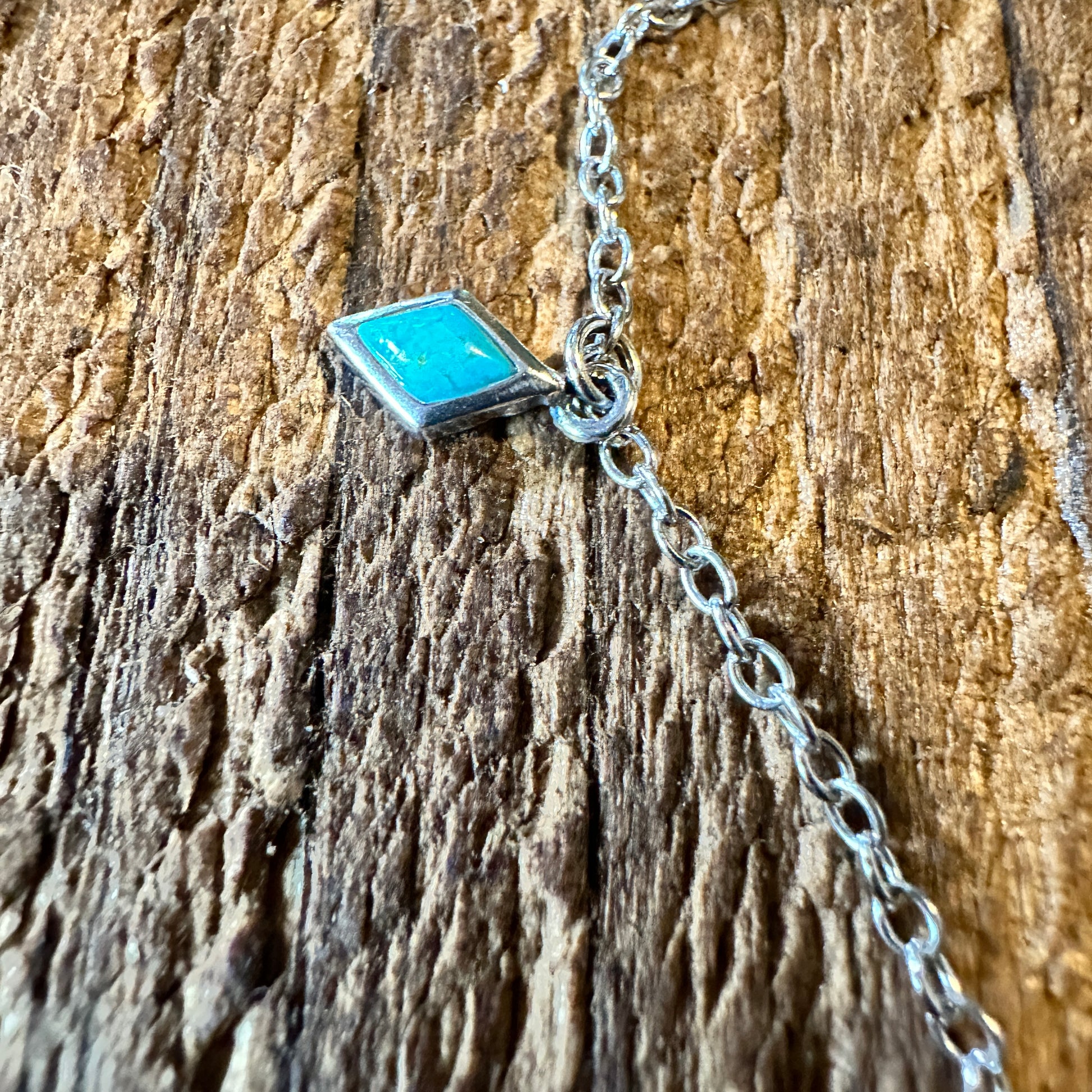 Sterling Silver Native American Turquoise Anklet - Adjustable & Gift-Ready - Silver Elegant