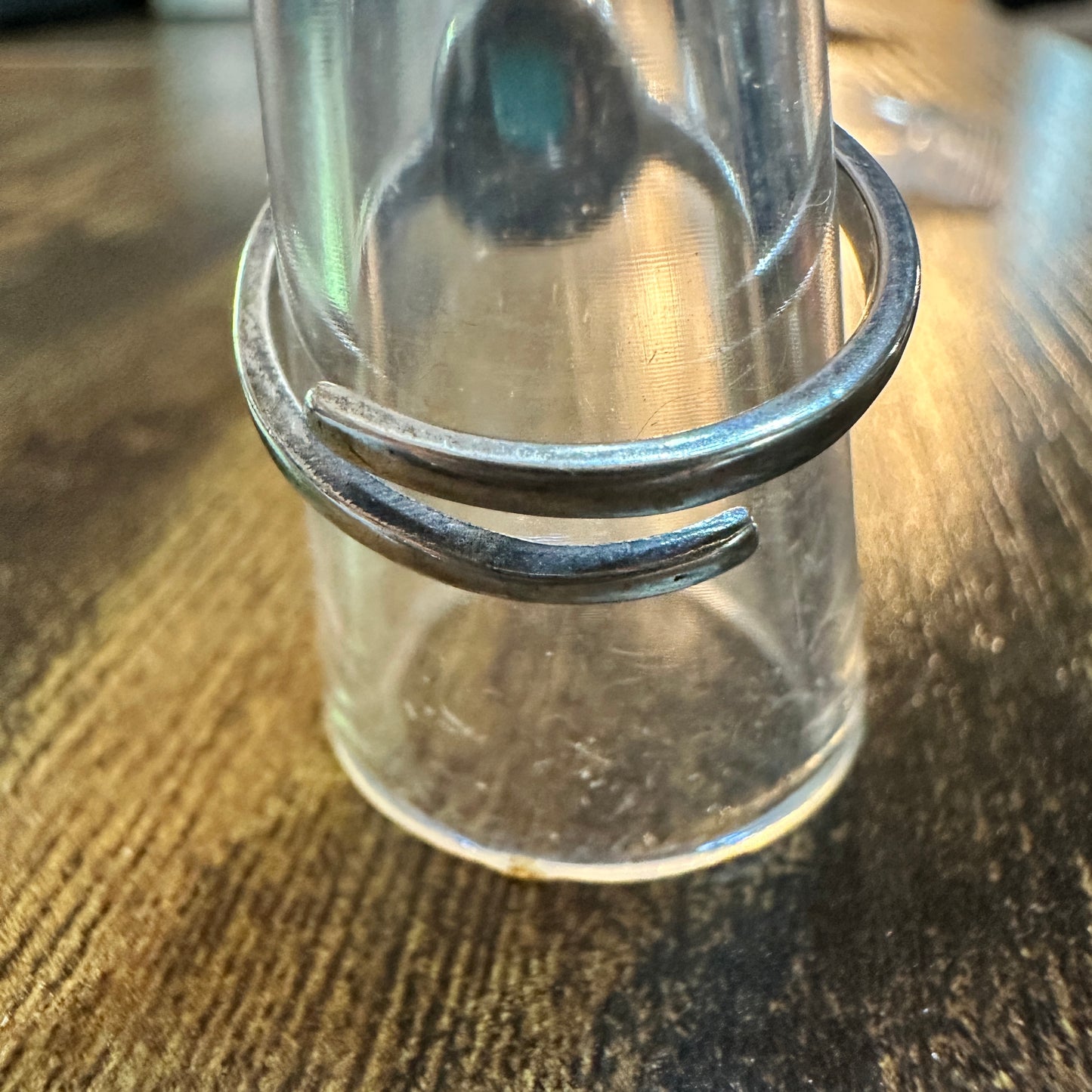 Boho Native American Turquoise Serenity Sterling Silver Adjustable Ring, Gift Box