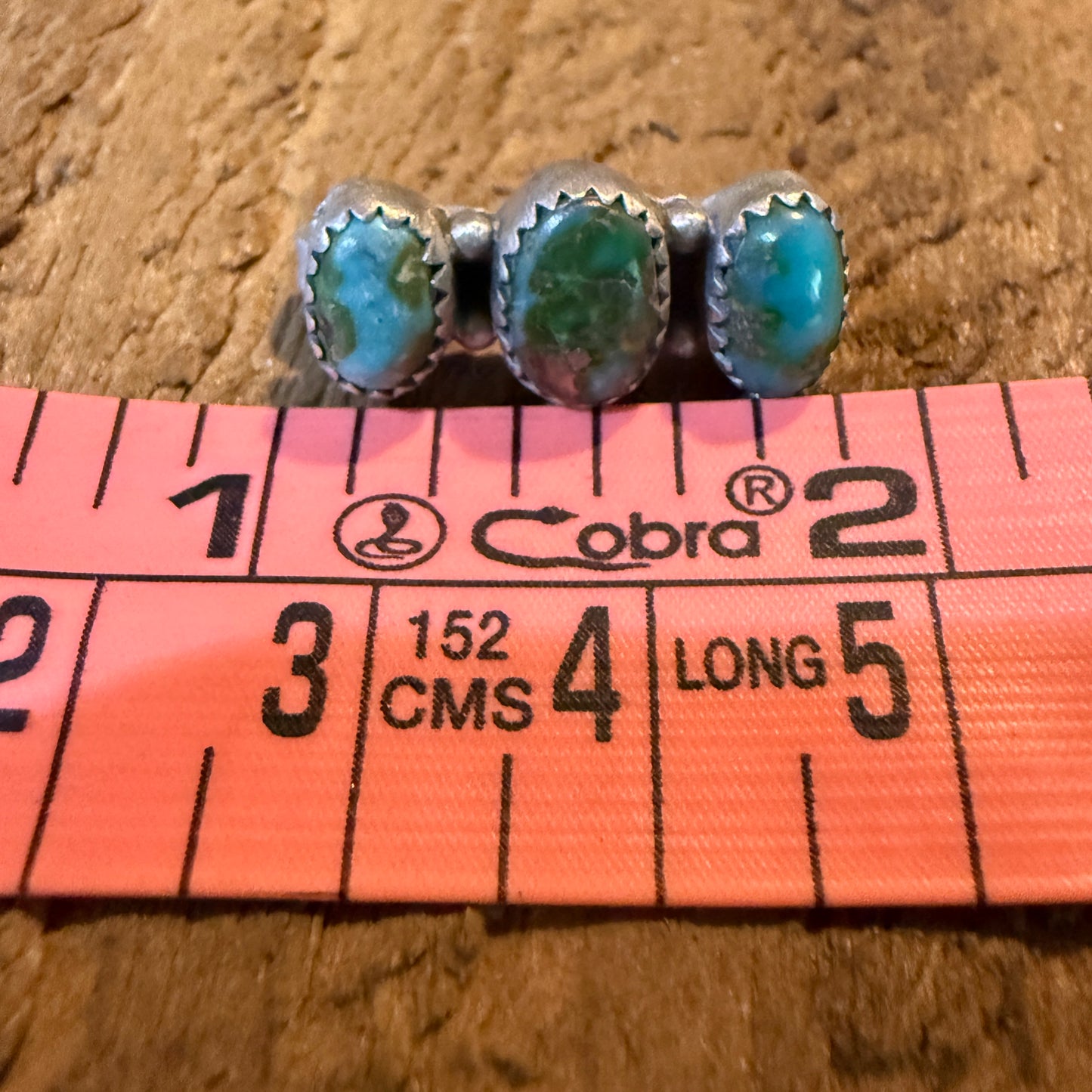 Sonoran Gold Turquoise Gemstone Slider Watch Bracelet Charm Sterling Silver