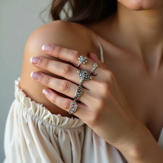 Adjustable Boho Rings - Adjustable Boho Rings for Easy Stacking – Timeless Style