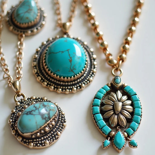 Bohemian, Southwestern, Turquoise, Jewelry - Bohemian Southwestern Turquoise Jewelry Styling Guide