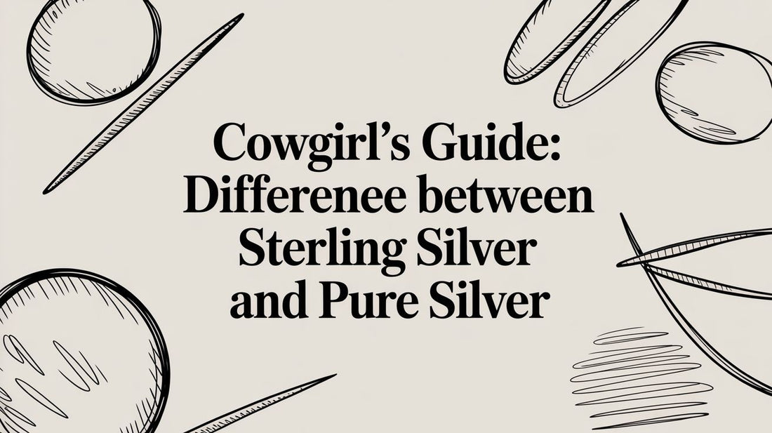 Cowgirl's Guide: The Difference Between Sterling Silver and Pure Silver