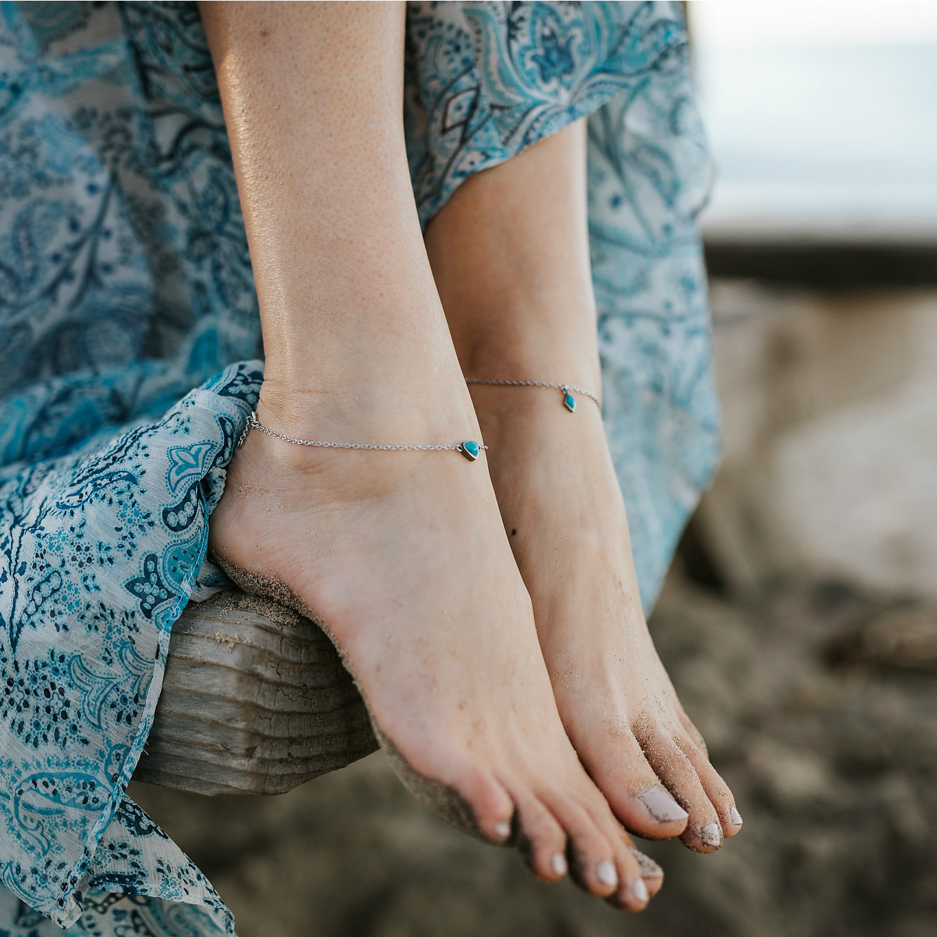 Dir Turquoise AnkletDir Turquoise Anklet - Premium  from Sowell Jewelry - Just $43! Shop now at Silver Elegant