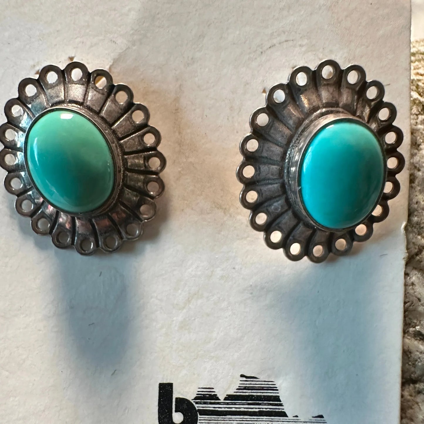 Native American Navajo Genuine Sterling Silver & Turquoise Lace Stud Earring, Gift BoxNative American Navajo Genuine Sterling Silver & Turquoise Lace Stud Earring, Gift Box - Premium Drop Earring Stud from Silver Elegant - Just $29! Shop now at Silver Elegant