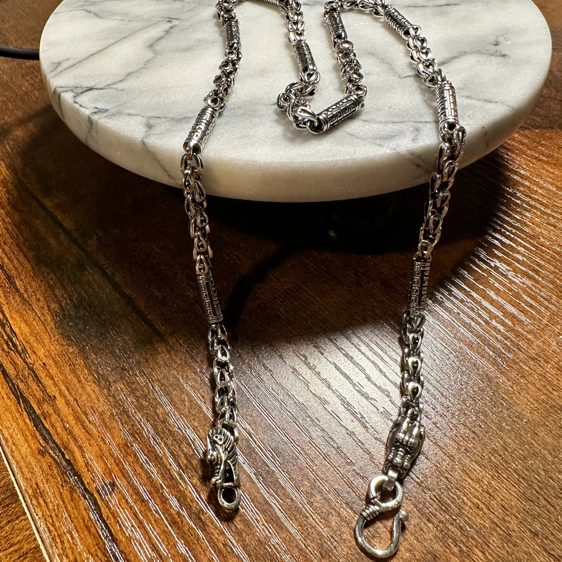 Handcrafted Artesian Domineering Necklace Men's Retro Style Thick Necklace, Gift BoxHandcrafted Artesian Domineering Necklace Men's Retro Style Thick Necklace, Gift Box - Premium Boho Mens Jewelry from Silver Elegant - Just $24! Shop now at Silver Elegant