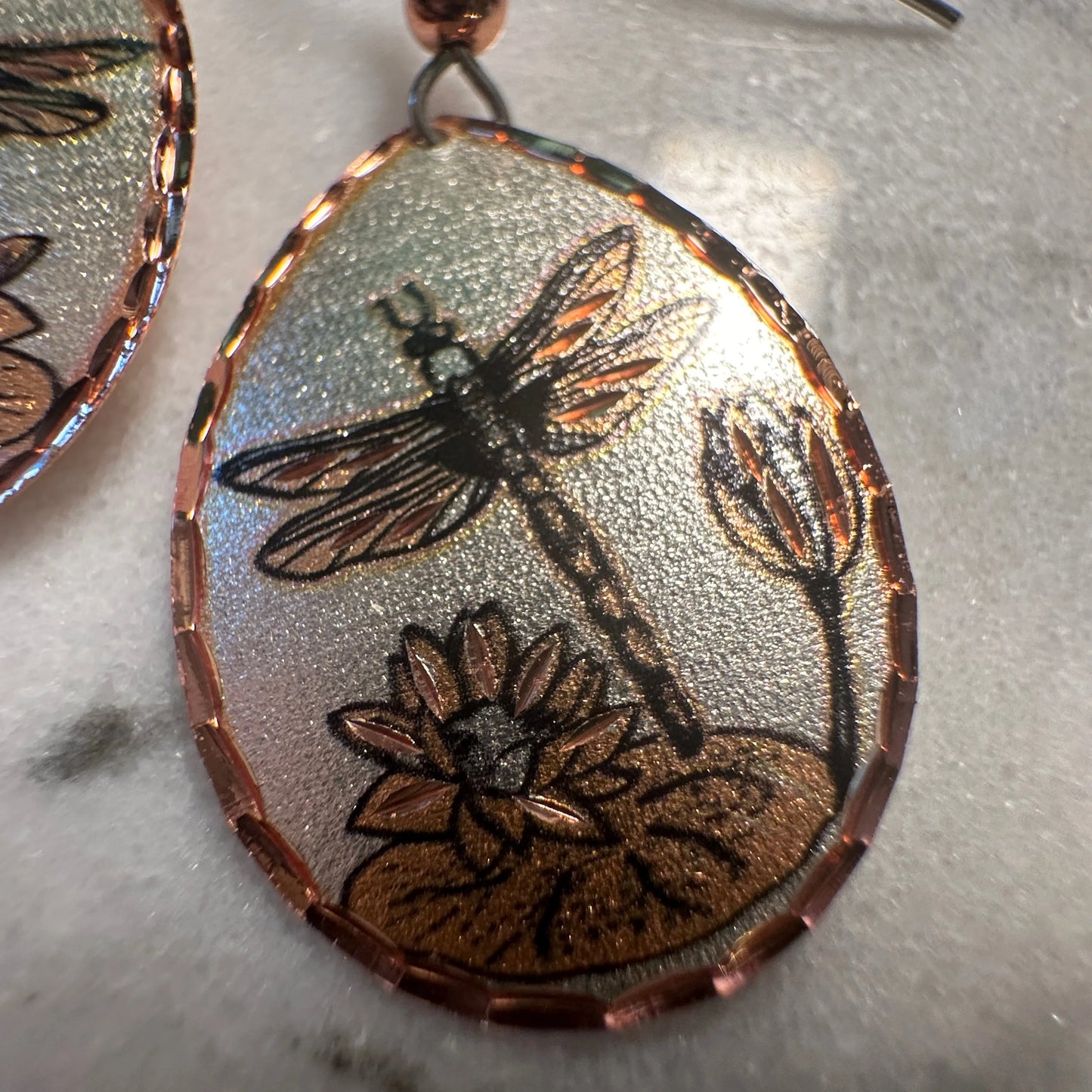 Handcrafted Boho Dragonfly Earrings, Copper Teardrop Wire Earrings, Gift BoxHandcrafted Boho Dragonfly Earrings, Copper Teardrop Wire Earrings, Gift Box - Premium Boho Drop Earring from COPPER ARTS INC. - Just $25! Shop now at Silver Elegant