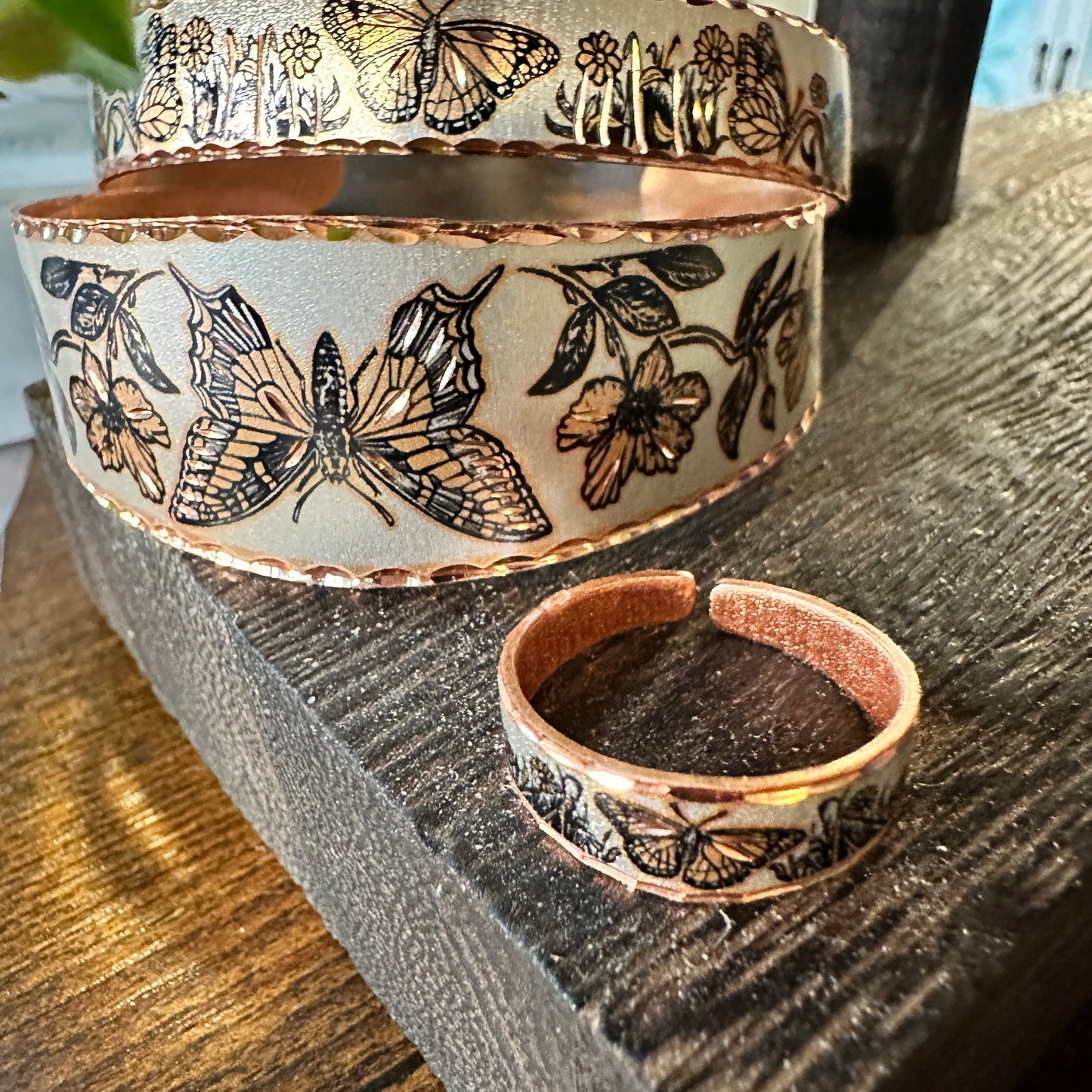 Handmade Boho Western Copper Butterfly Wide Cuff Bracelet, Gift boxHandmade Boho Western Copper Butterfly Wide Cuff Bracelet, Gift box - Premium boho bracelet from COPPER ARTS INC. - Just $32! Shop now at Silver Elegant