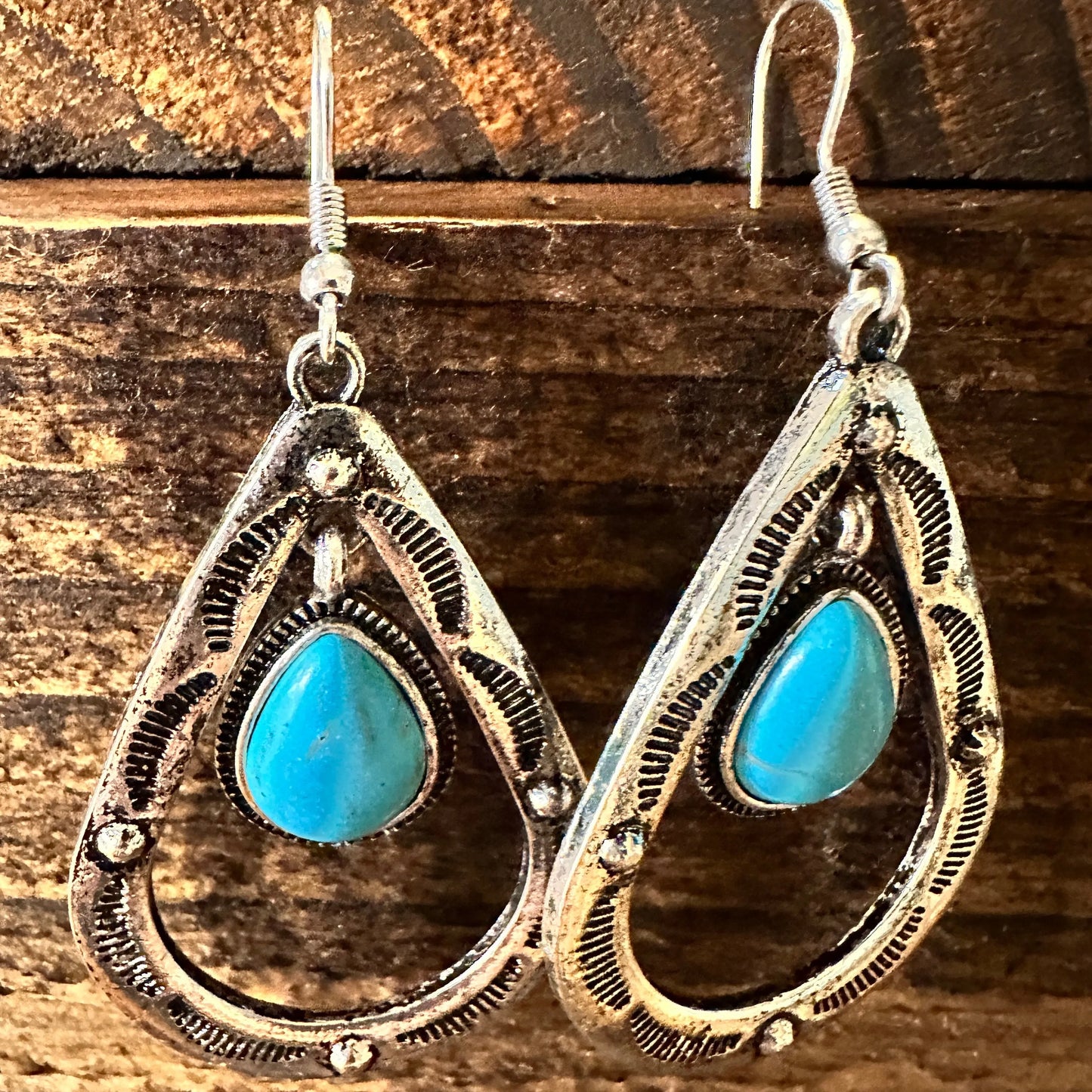 Hippie Turquoise Earrings