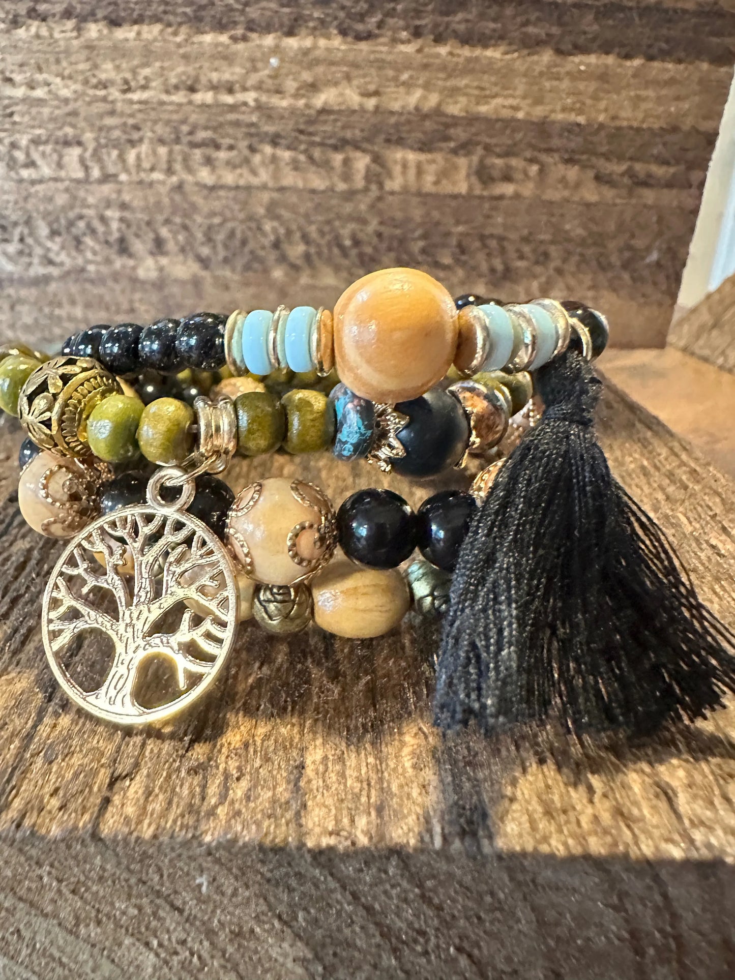 Boho Hippie Floral Bracelets