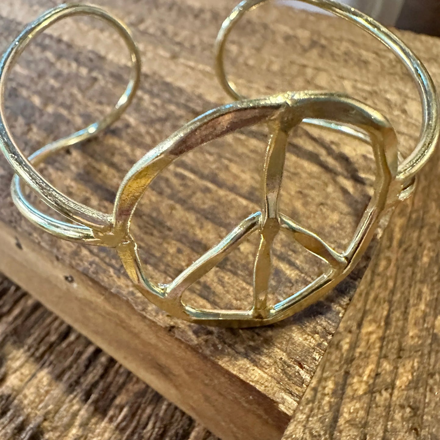 Handmade Artesian Hippie Wide Cuff Bracelet Bangle, Gold Plated, Gift BoxHandmade Artesian Hippie Wide Cuff Bracelet Bangle, Gold Plated, Gift Box - Premium hippie jewelry from Silver Elegant - Just $22! Shop now at Silver Elegant