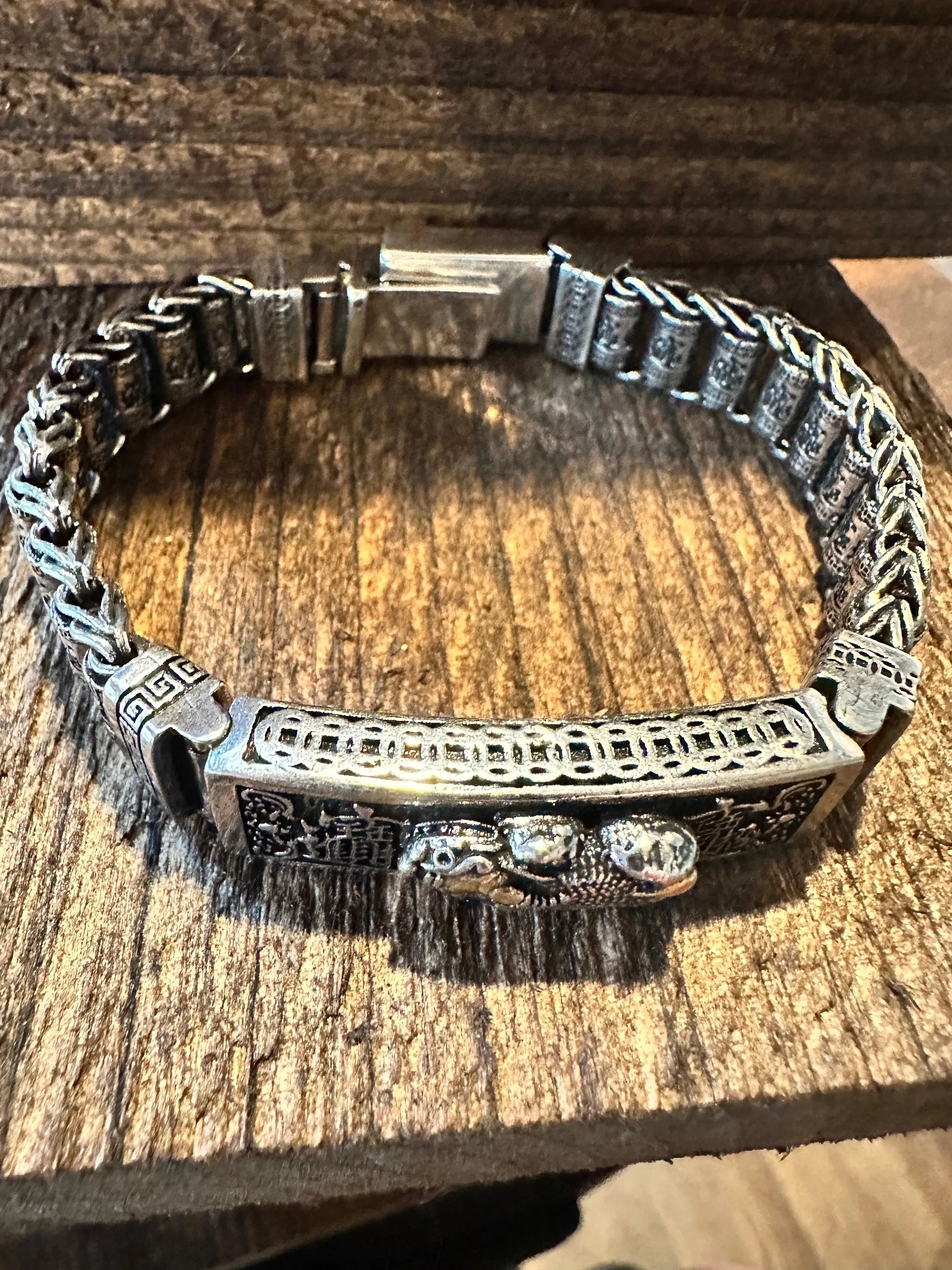 Mens Cuff Bracelet Heavy Link Trendy Bracelet, Size 22CMMens Cuff Bracelet Heavy Link Trendy Bracelet, Size 22CM - Premium Boho Mens Jewelry from Silver Elegant - Just $24! Shop now at Silver Elegant