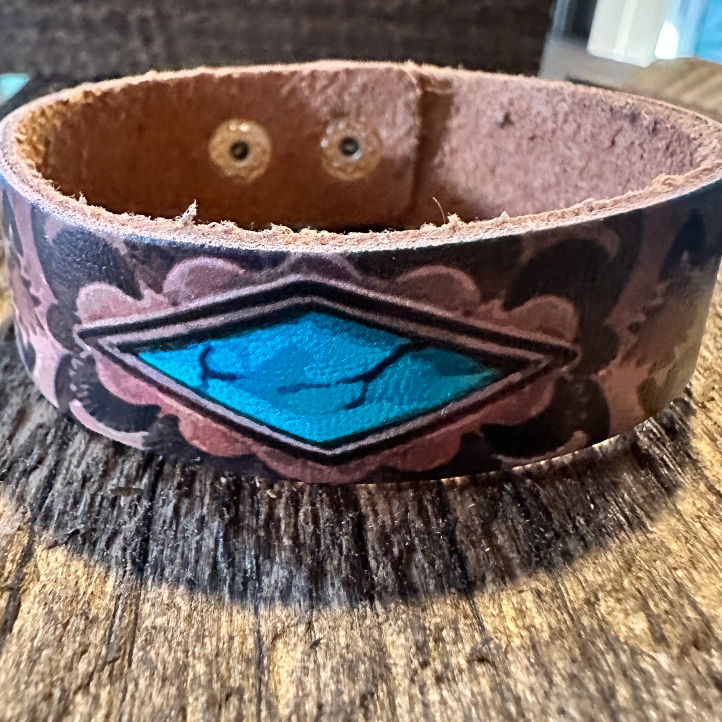 Boho Southwestern Cowgirl Leather Grain Cuff Bracelet, Turquoise Leather, 20CM, Gift BoxBoho Southwestern Cowgirl Leather Grain Cuff Bracelet, Turquoise Leather, 20CM, Gift Box - Premium boho bracelet from Silver Elegant - Just $18! Shop now at Silver Elegant