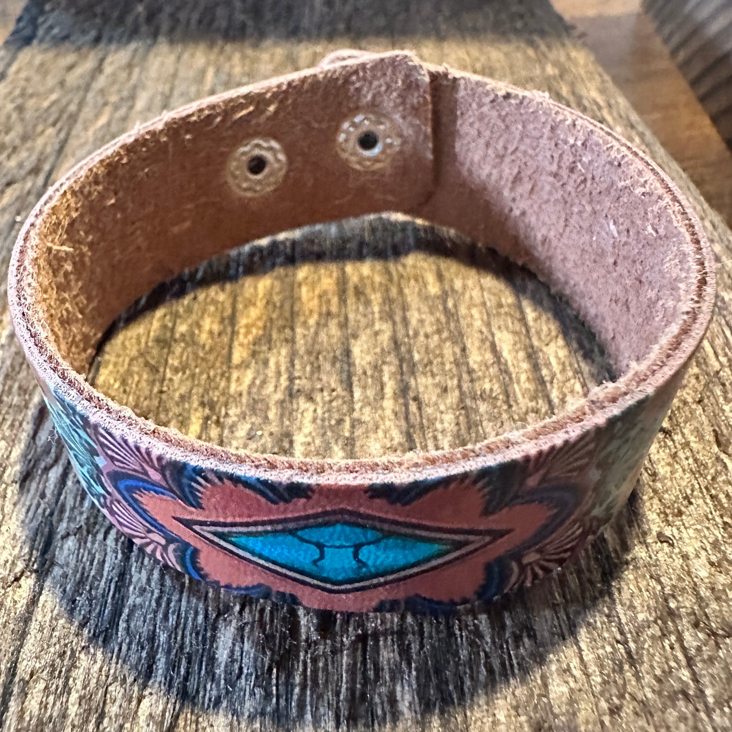 Boho Western Cowgirl Leather Grain Cuff Bracelet, Turquoise Leather, 20CM, Gift BoxBoho Western Cowgirl Leather Grain Cuff Bracelet, Turquoise Leather, 20CM, Gift Box - Premium boho bracelet from Silver Elegant - Just $18! Shop now at Silver Elegant