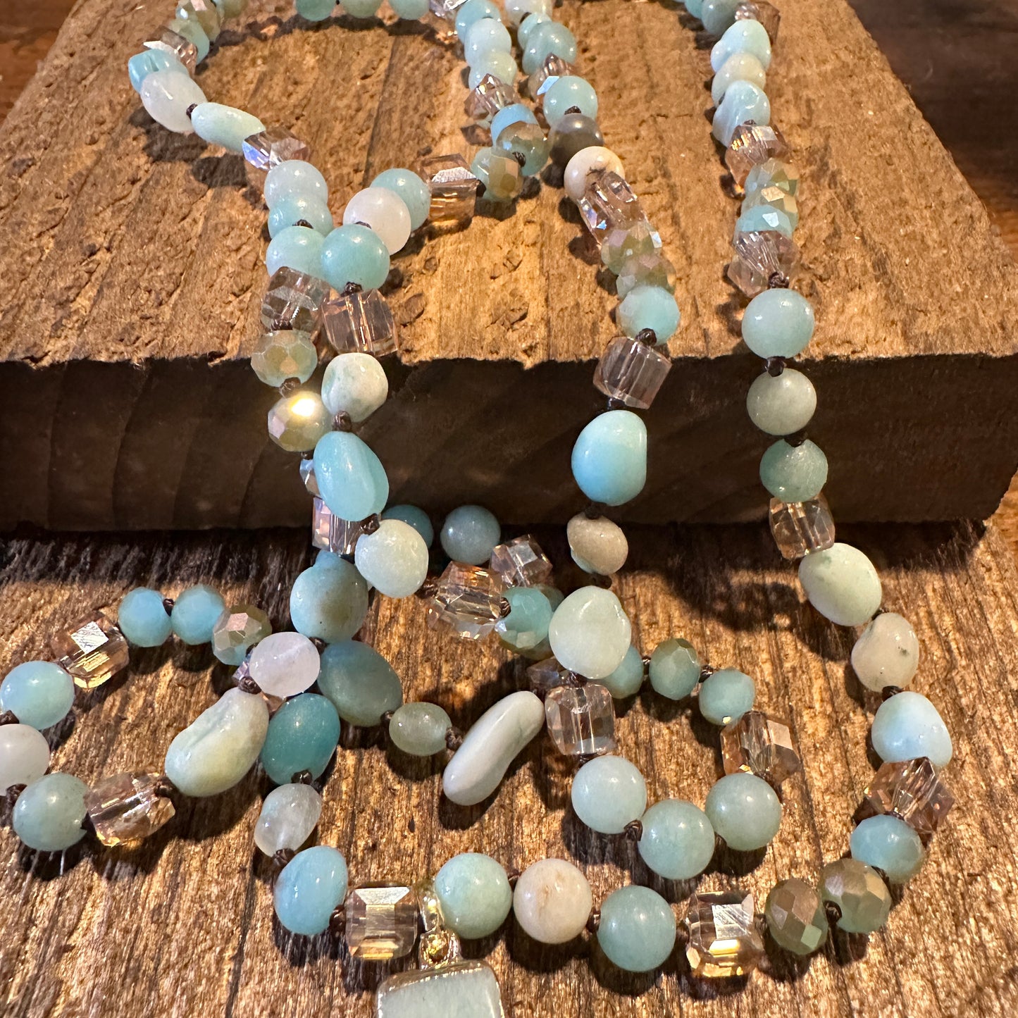 Bohemian Natural Stone Necklace