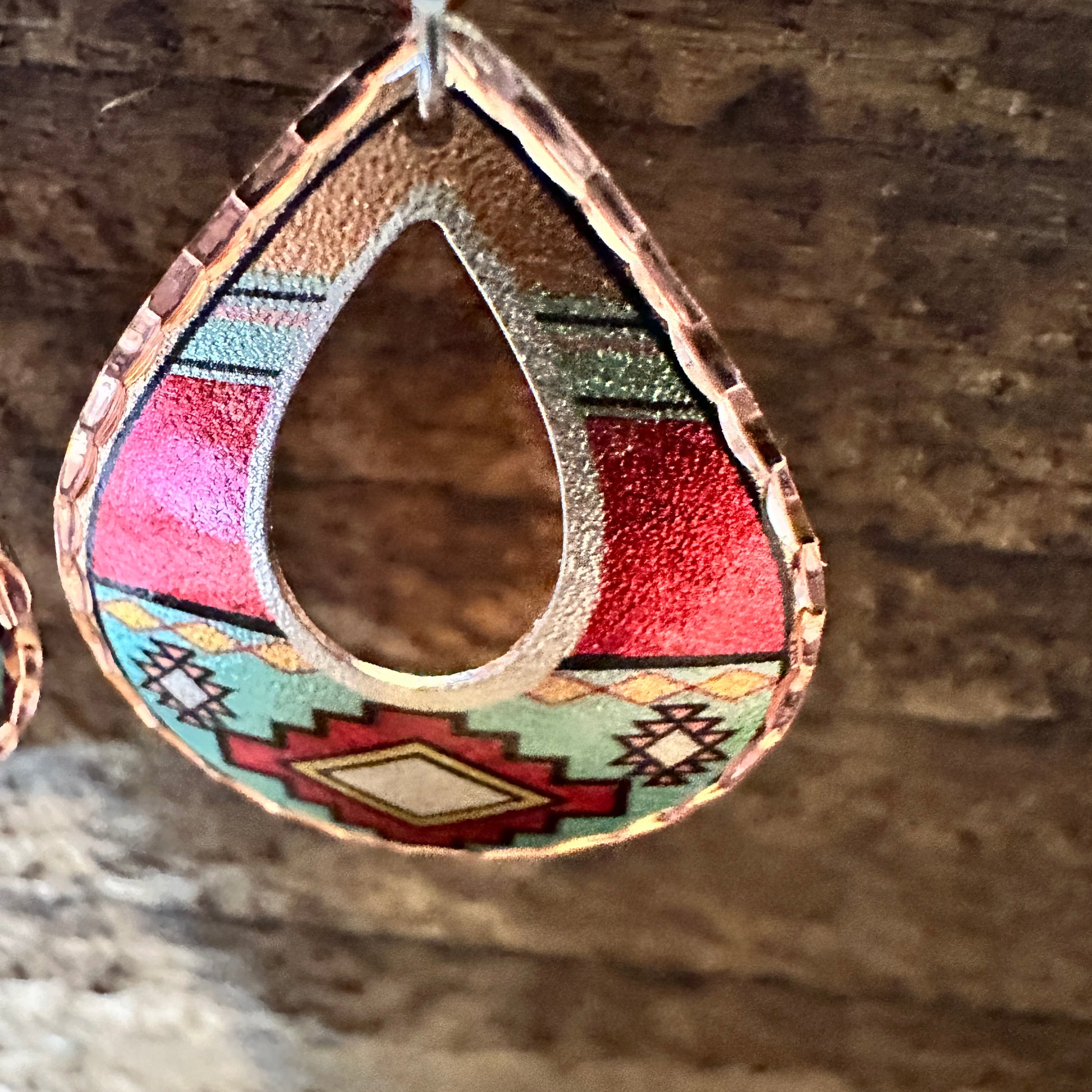 Handmade Boho Copper Earrings, Diamond Cut Teardrop Southwestern Drop Earrings, Gift BoxHandmade Boho Copper Earrings, Diamond Cut Teardrop Southwestern Drop Earrings, Gift Box - Premium Drop Wire Earring from COPPER ARTS INC. - Just $27! Shop now at Silver Elegant