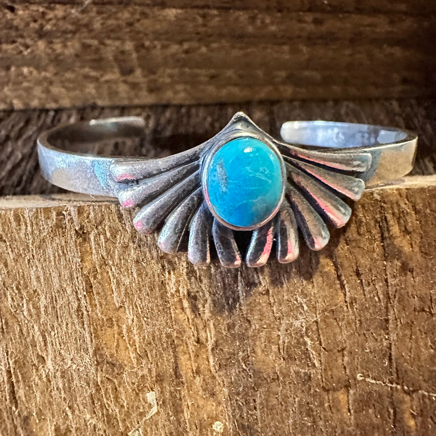 Native American Gratitude Prayer Turquoise Bracelet, Genuine Sterling Silver & Turquoise Stone, Gift BoxNative American Gratitude Prayer Turquoise Bracelet, Genuine Sterling Silver & Turquoise Stone, Gift Box - Premium cuff bangle from Silver Elegant - Just $140! Shop now at Silver Elegant