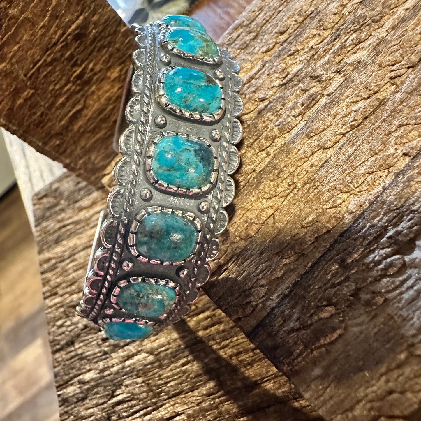 Native American Rayna Turquoise Cuff Statement Bracelet, Genuine Sterling Silver & Turquoise Stone, Gift BoxNative American Rayna Turquoise Cuff Statement Bracelet, Genuine Sterling Silver & Turquoise Stone, Gift Box - Premium cuff bangle from silver elegant - Just $192! Shop now at Silver Elegant