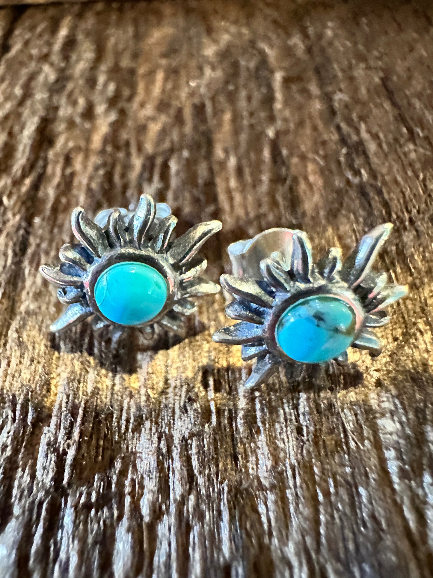 Native American Navajo Sunburst Turquoise Earrings, Genuine Sterling Silver & Turquoise Stone, Gift BoxNative American Navajo Sunburst Turquoise Earrings, Genuine Sterling Silver & Turquoise Stone, Gift Box - Premium Boho Drop Earring from Silver Elegant - Just $46! Shop now at Silver Elegant