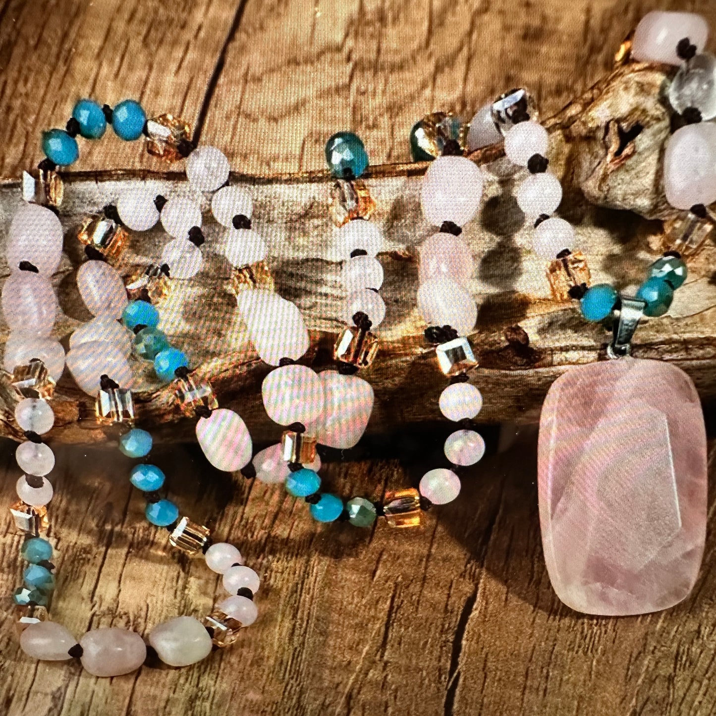 Bohemian Quartz Necklace