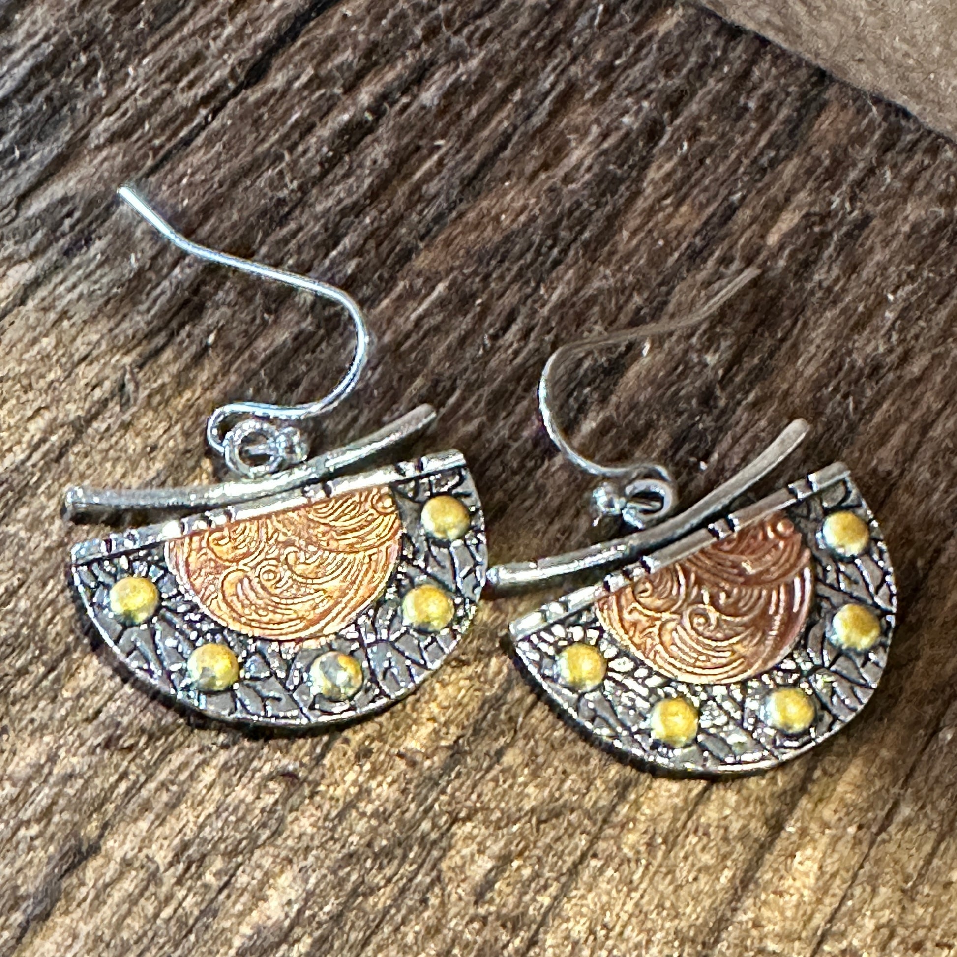 Handcrafted Bohemian Chic Copper Dangle Earring, Retro Ethnic Style , Gift BoxHandcrafted Bohemian Chic Copper Dangle Earring, Retro Ethnic Style , Gift Box - Premium Drop Wire Earring from Silver Elegant - Just $19! Shop now at Silver Elegant