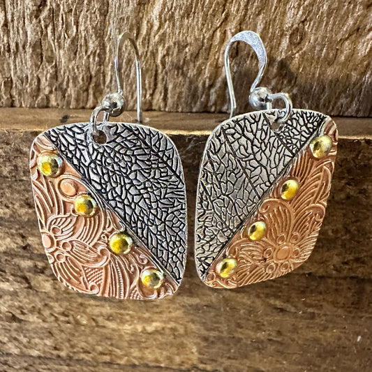 Handmade Bohemian Chic Copper Dangle Earring, Retro Ethnic Style , Gift BoxHandmade Bohemian Chic Copper Dangle Earring, Retro Ethnic Style , Gift Box - Premium Drop Wire Earring from Silver Elegant - Just $19! Shop now at Silver Elegant