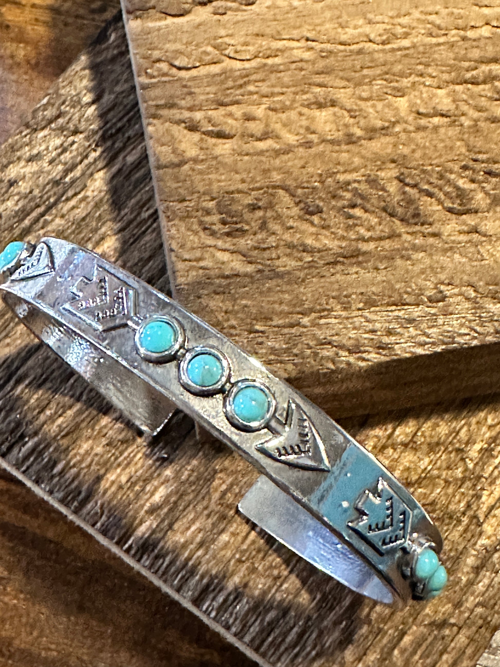 Handcrafted Boho Chic Native American Turquoise Stone Open Cuff Bangle Bracelet, Gift BoxHandcrafted Boho Chic Native American Turquoise Stone Open Cuff Bangle Bracelet, Gift Box - Premium boho bracelet from Lunar Deer - Just $29! Shop now at Silver Elegant