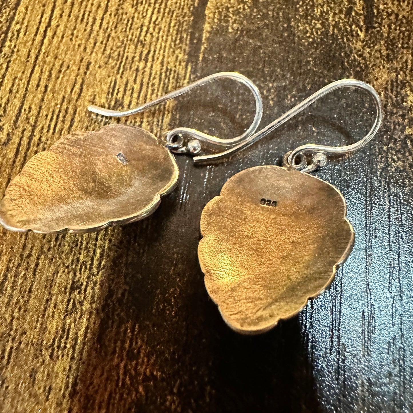 Native American Turquoise Dreamcatcher Wire Drop Earrings in Sterling Silver, Gift Box