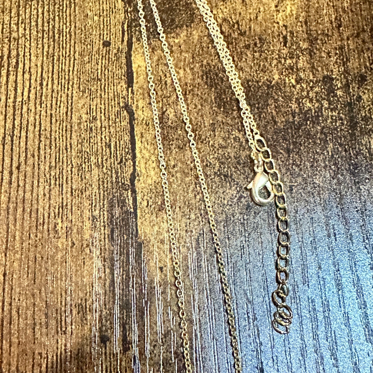 Handmade Kingman Turquoise 5 Stone Drop Necklace Gold Plated