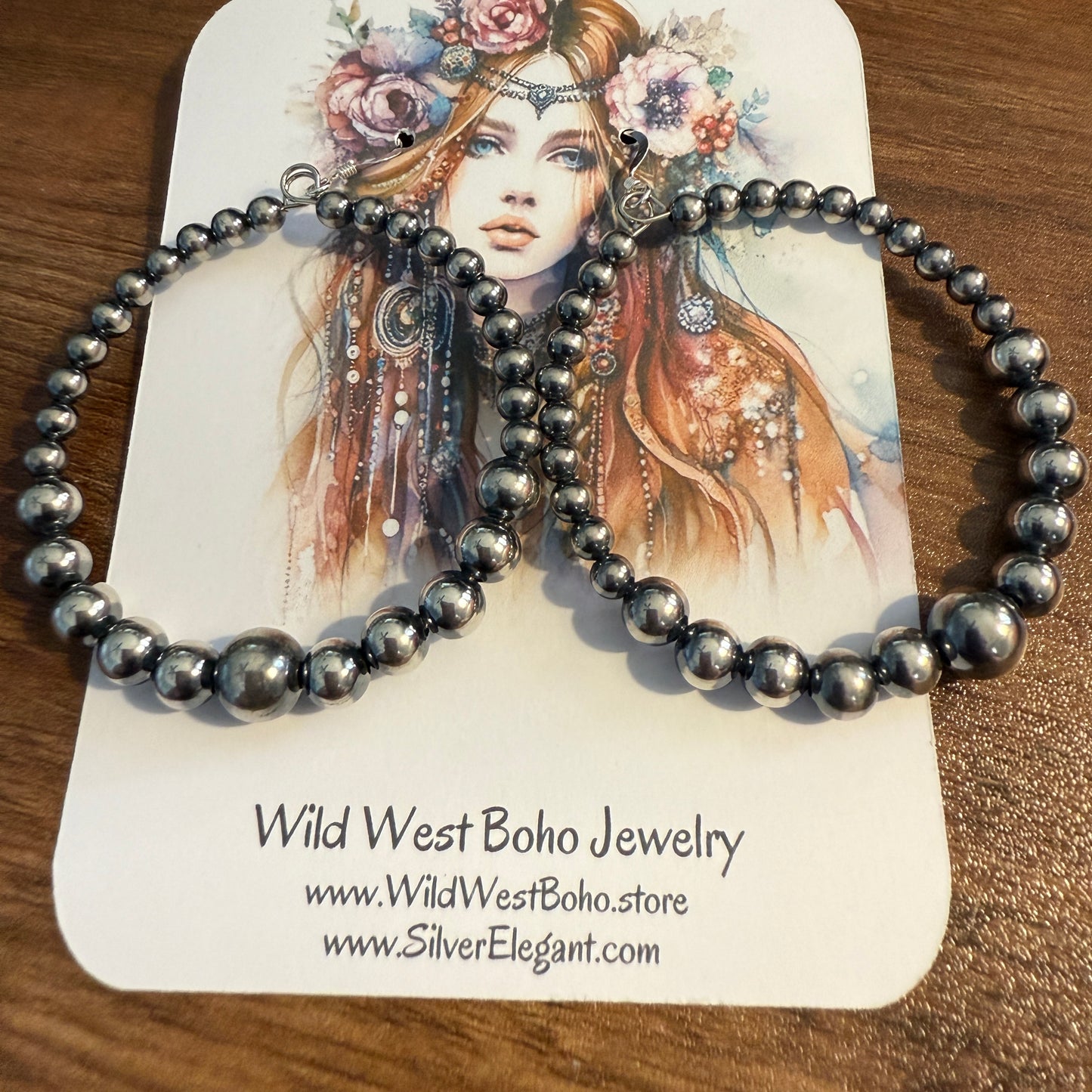 Only Sterling Silver Pearl Hoops Handcrafted Western Wedding Jewelry