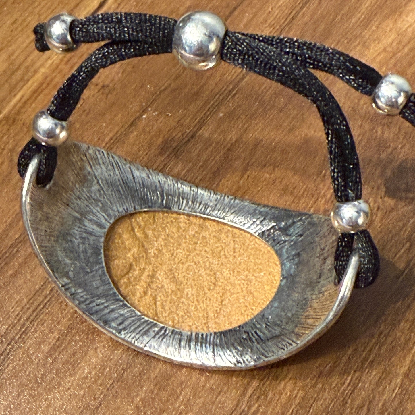 Western Longhorn Skull Leather Carved Cuff Bracelet for Cowboys and Cowgirls