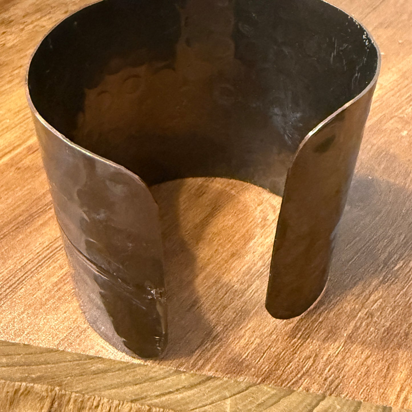 Lucky Son Of A Gun Wide Metal Cuff Bracelet For Men Bold Statement Jewelry Gift Idea