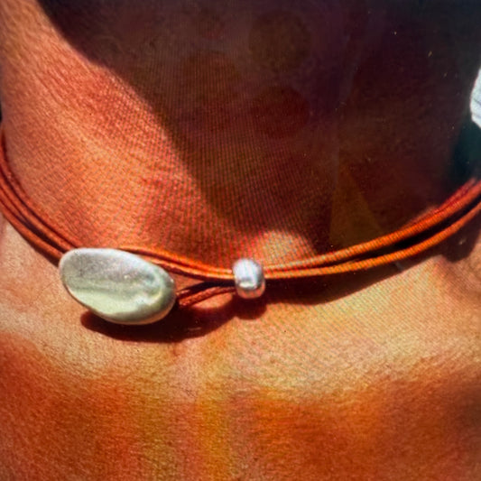 Bohemian Layered Handmade Brown String Choker Necklace