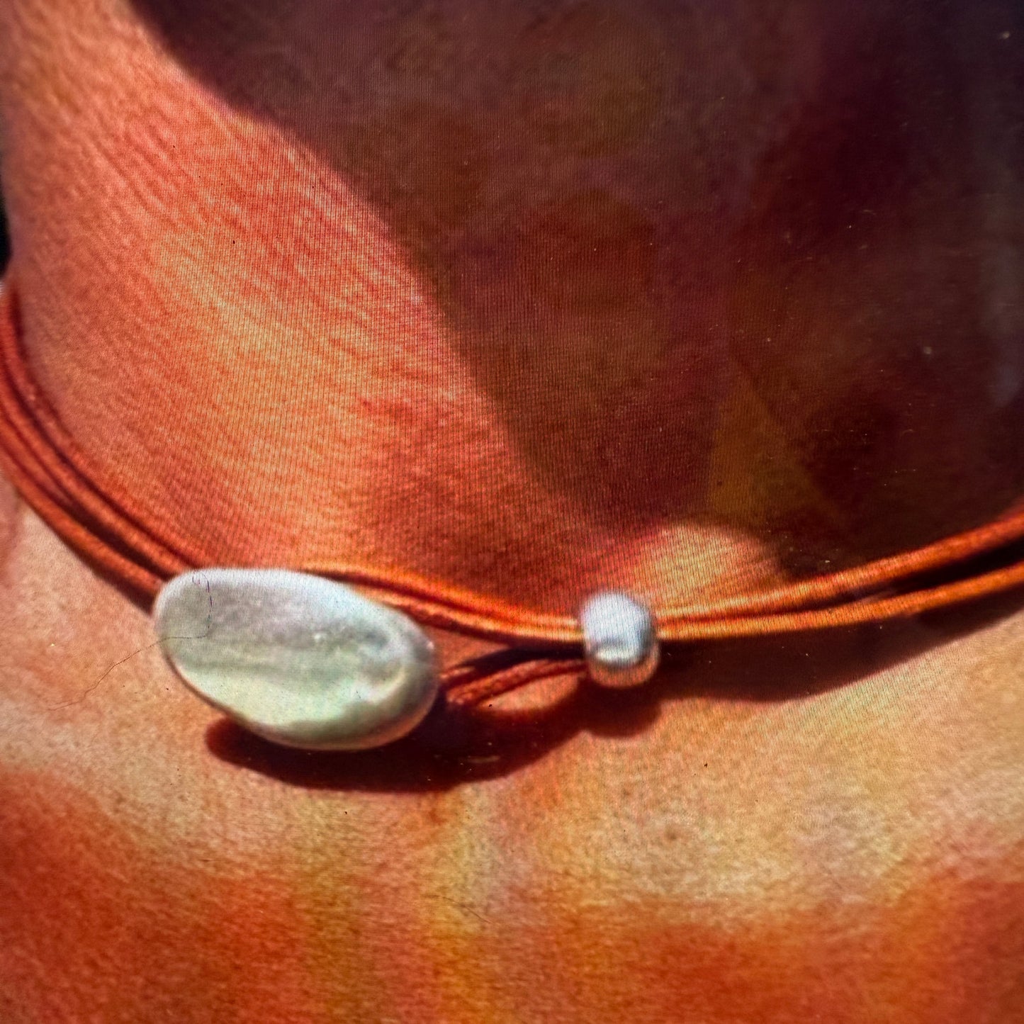 Bohemian Layered Handmade Brown String Choker Necklace