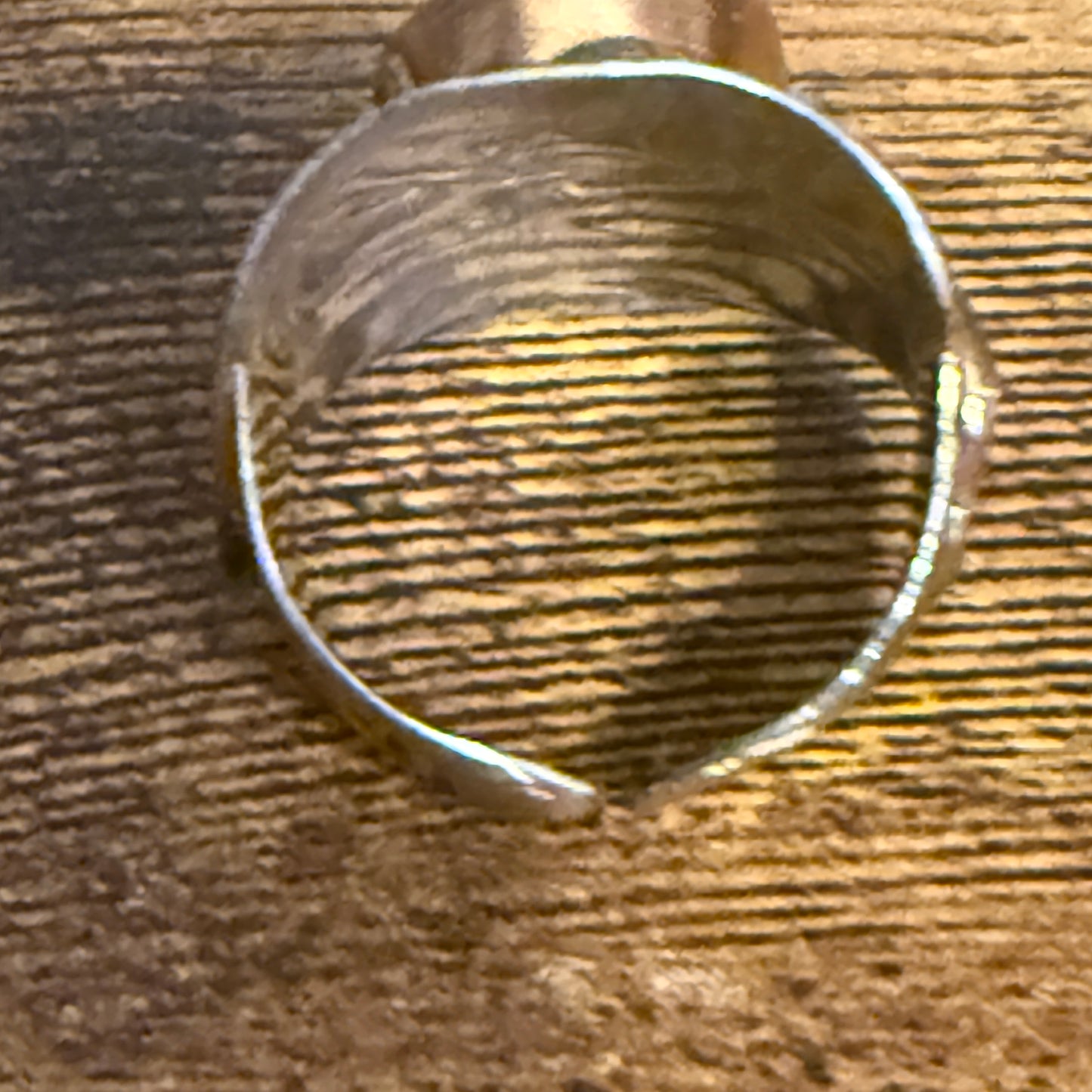 Handcrafted White Moonstone Natural Gemstone Adjustable Ring in Mixed Metals