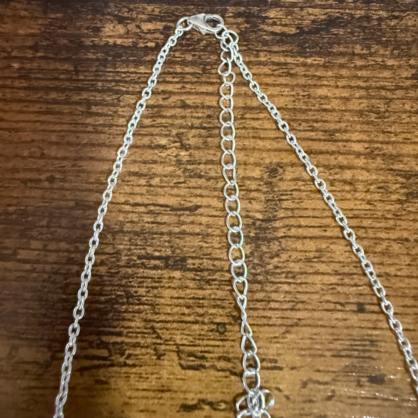 Kingman Orange Dahlia Turquoise Sterling Silver Necklace 16.5 To 20 Inches 925