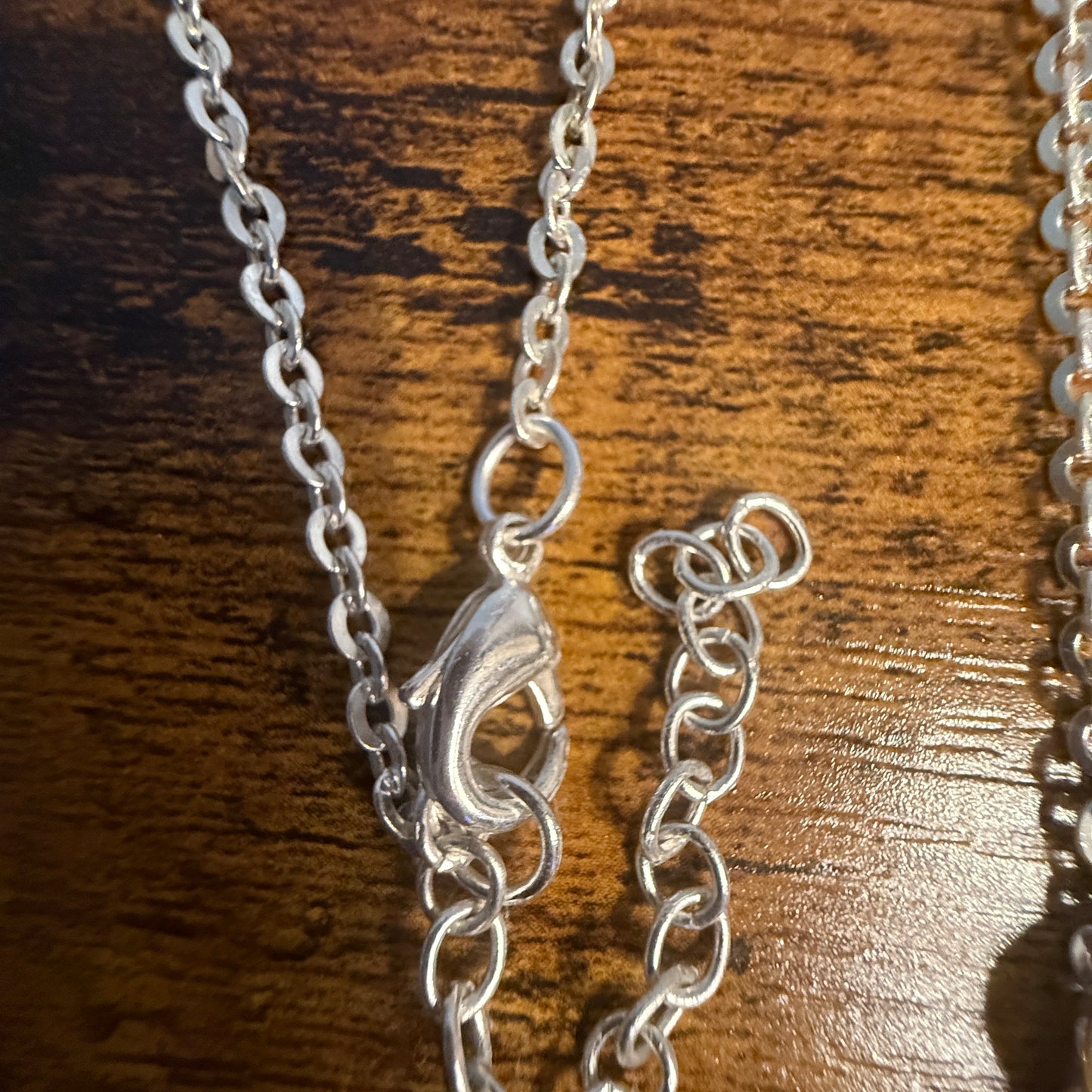 Handmade Collar Necklace, Floral Design, Silver Plated Necklace