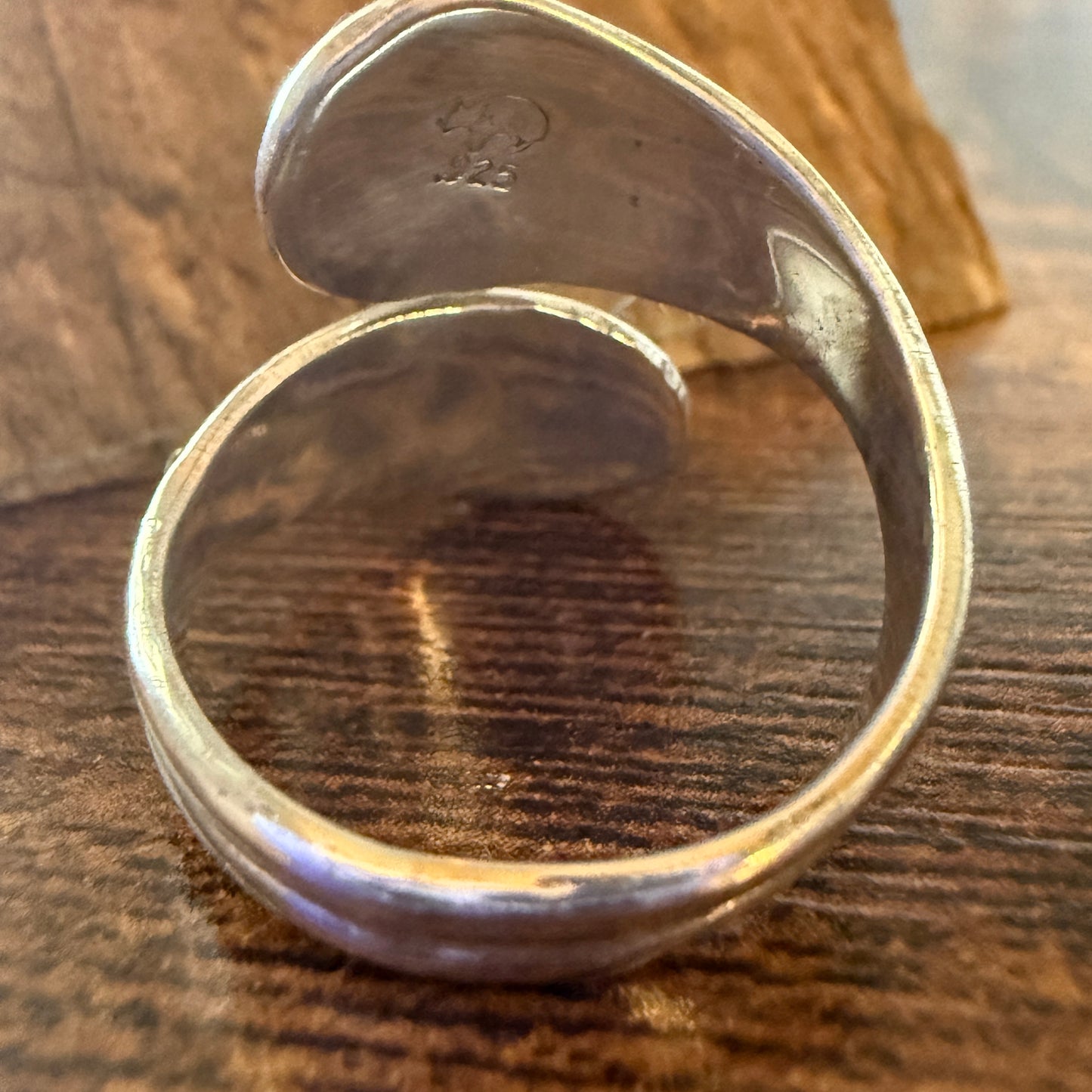 Native American Coral Turquoise Gemstone Adjustable Ring by Belin