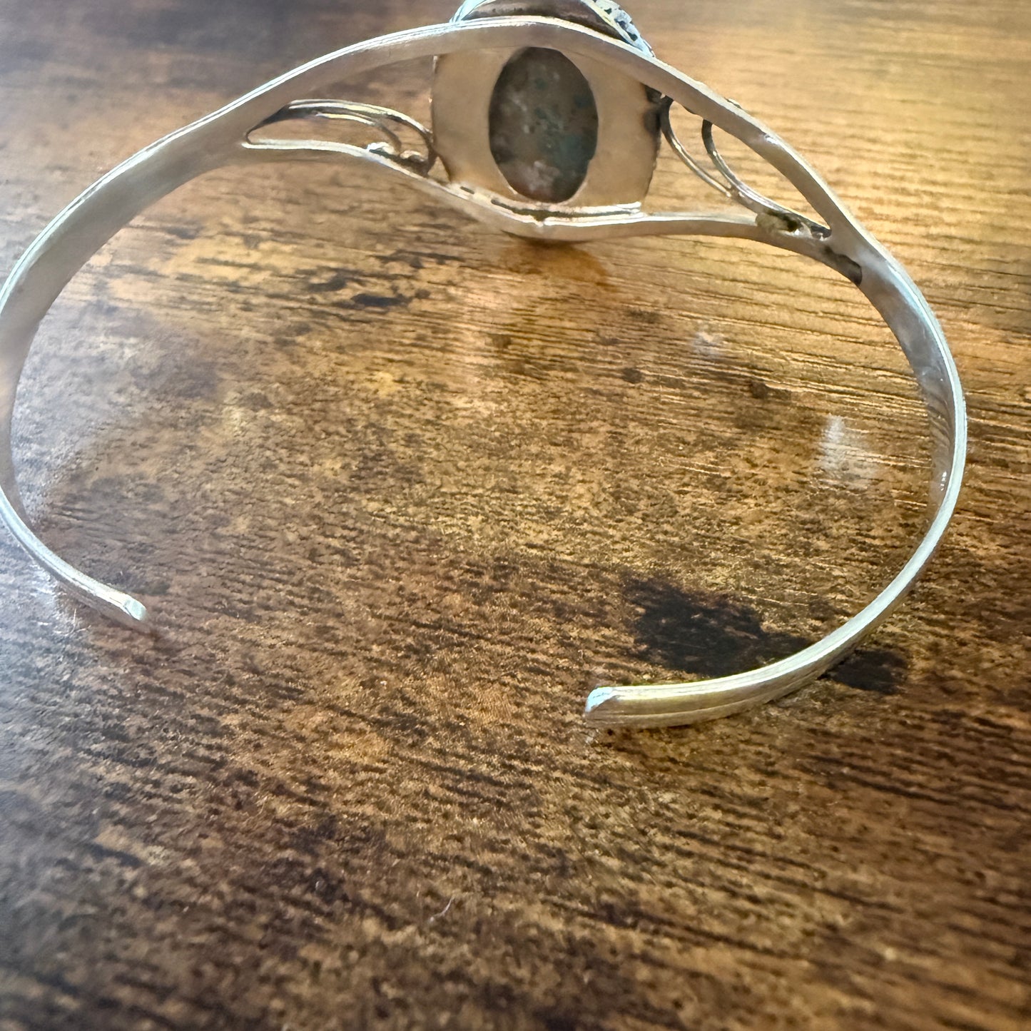 Sterling Silver Spiny Oyster Dahlia Bracelet Handcrafted