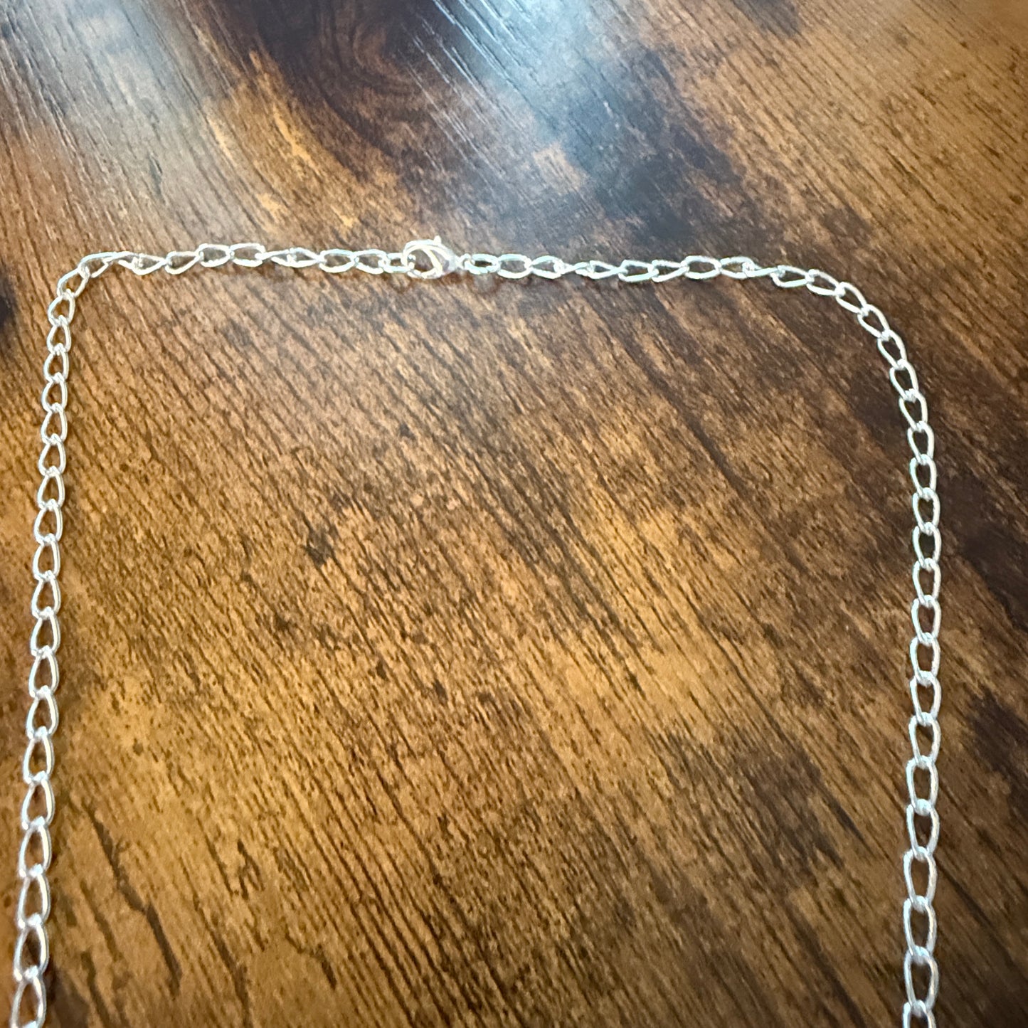 Kingman Turquoise Necklace In 925 Sterling Silver Handmade Jewelry