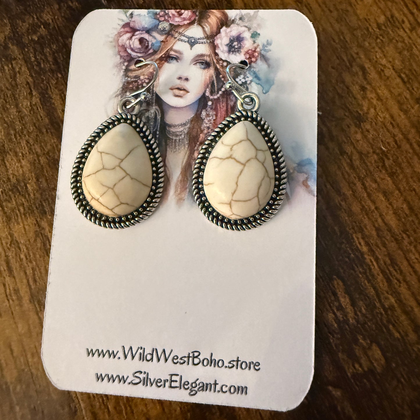 Handcrafted Three Strand Silver Pearl Butterfly Four Piece Jewelry Set