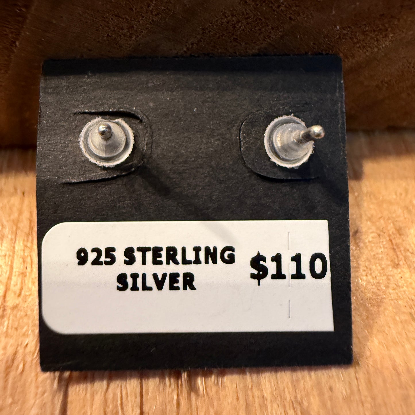 Pink Conch Stud Earrings 925 Sterling Silver Handcrafted