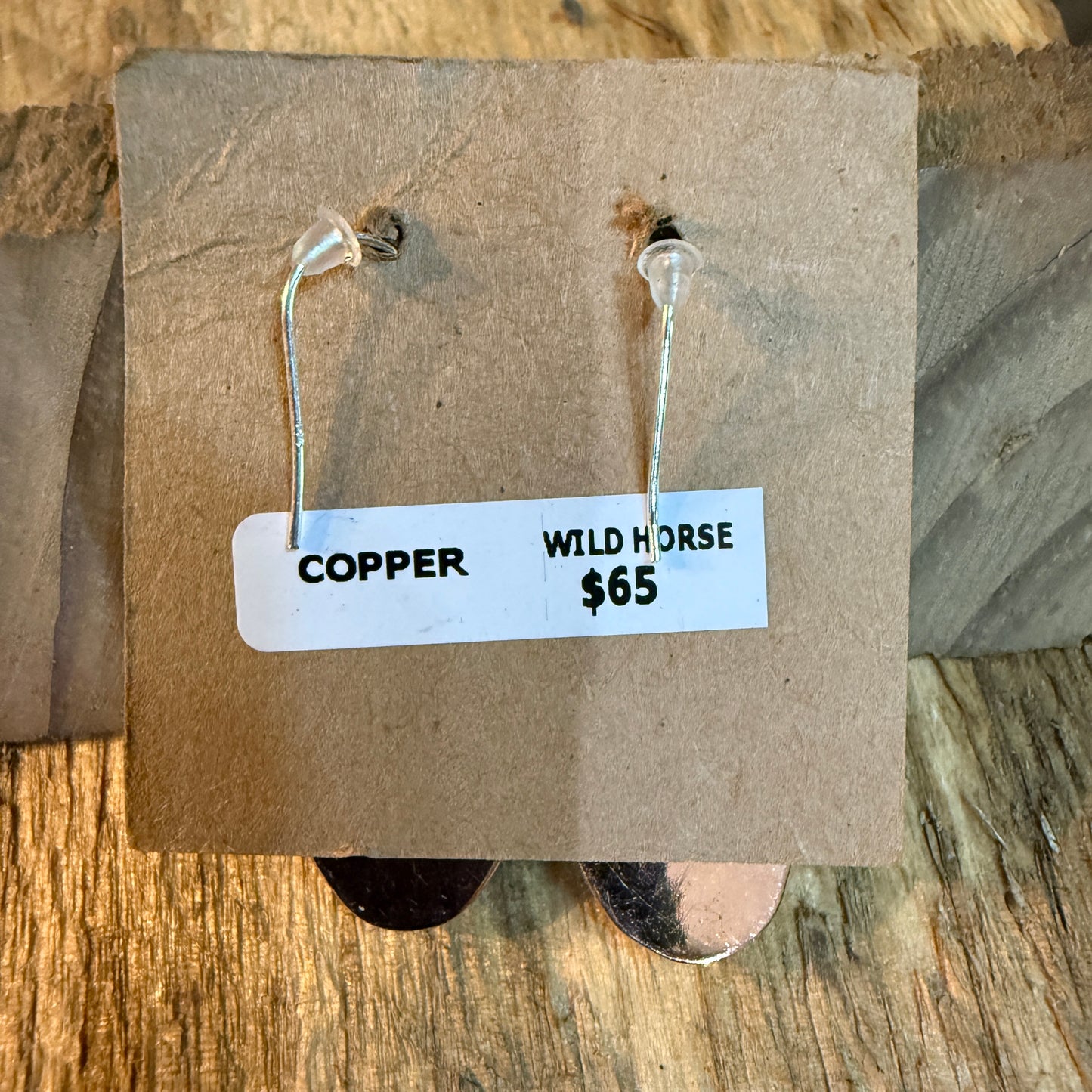 Wild Dahlia One Inch Gemstone Drop Earrings With Sterling Silver Wire