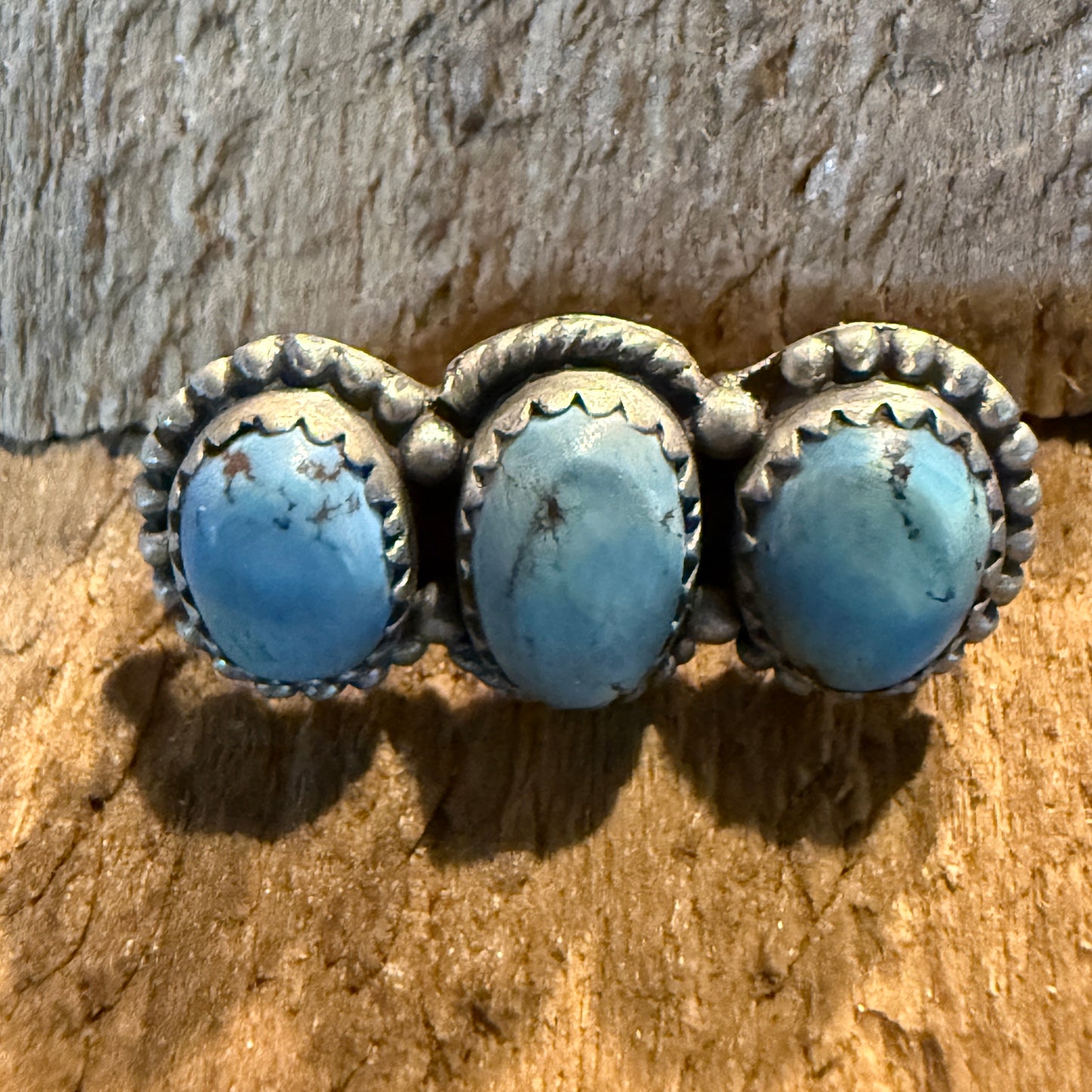 Blue Moon Turquoise Gemstone Watch Band Charm Adjustable Sterling Silver