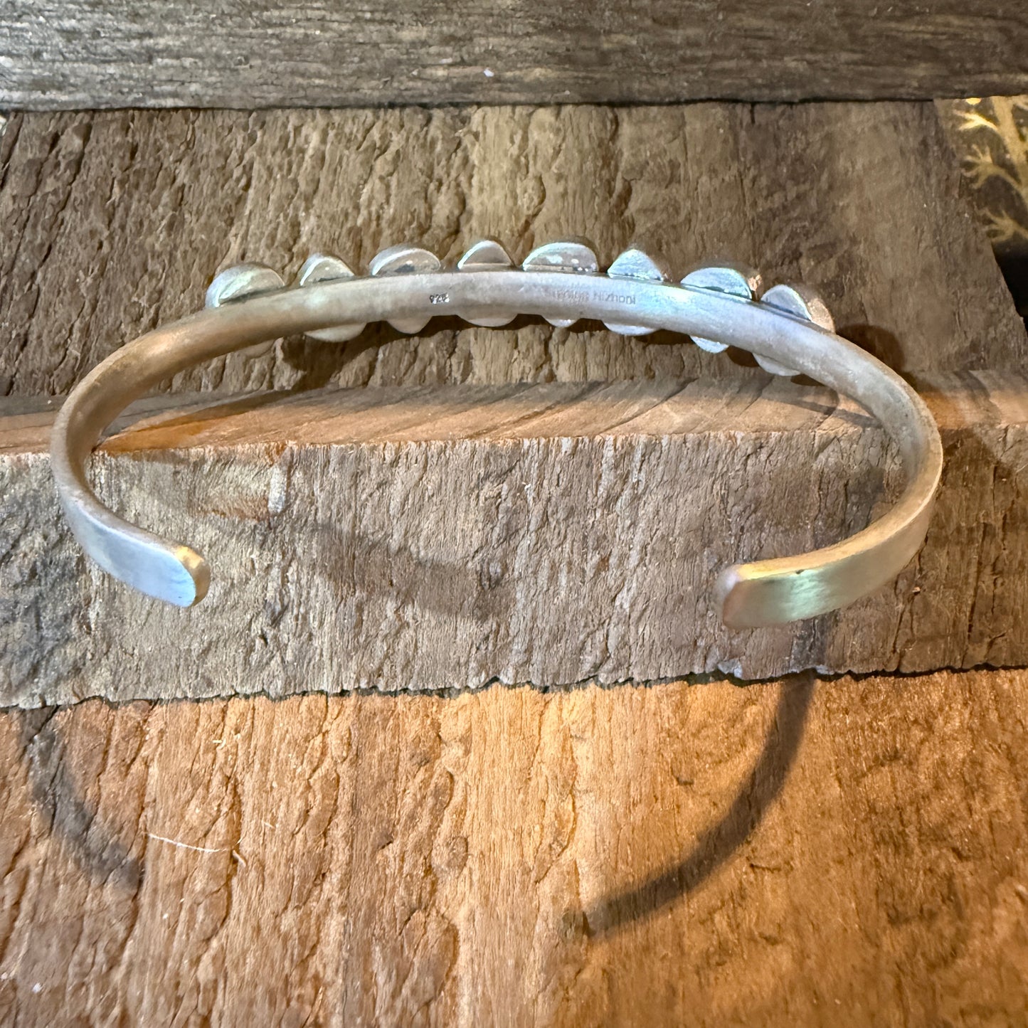 Yellow Golden Dahlia Gemstone Flex Stacker Bangle Bracelet Sterling Silver