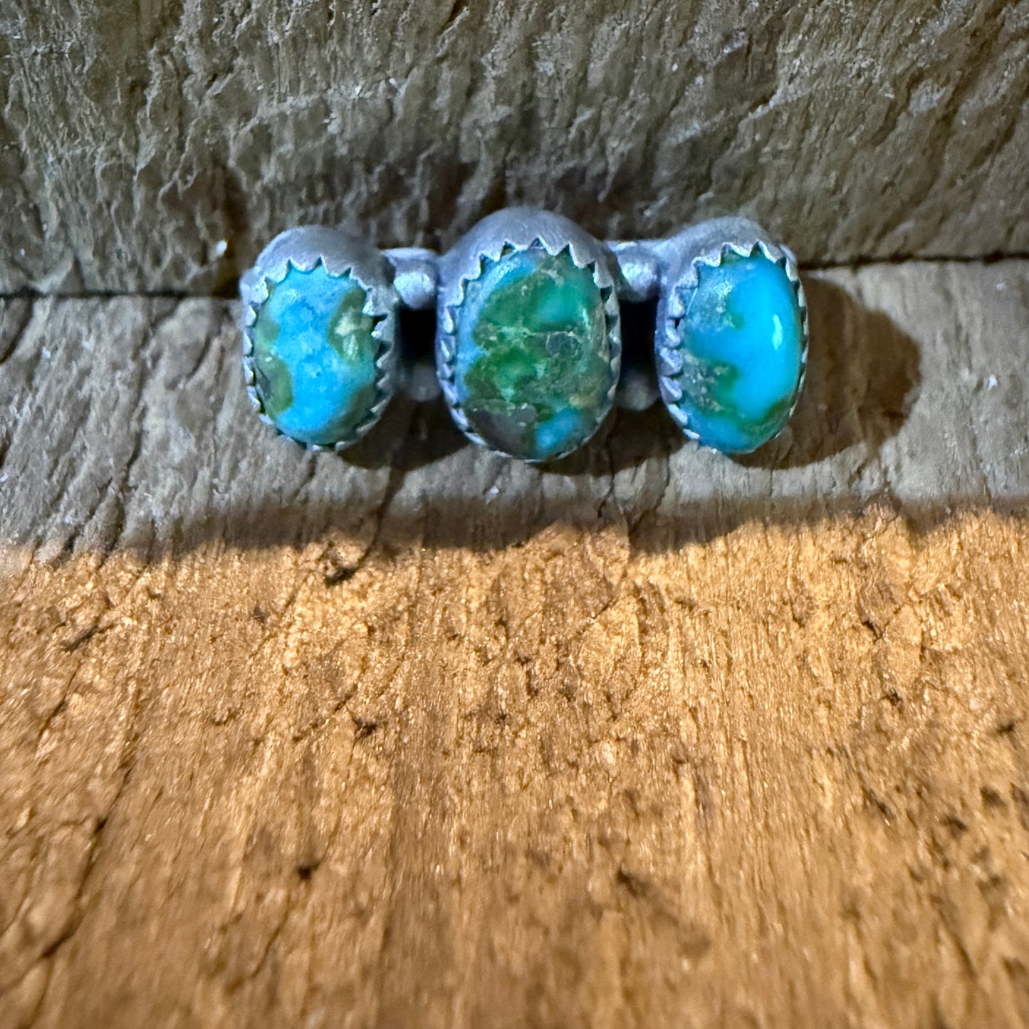 Sonoran Gold Turquoise Gemstone Slider Watch Bracelet Charm Sterling Silver