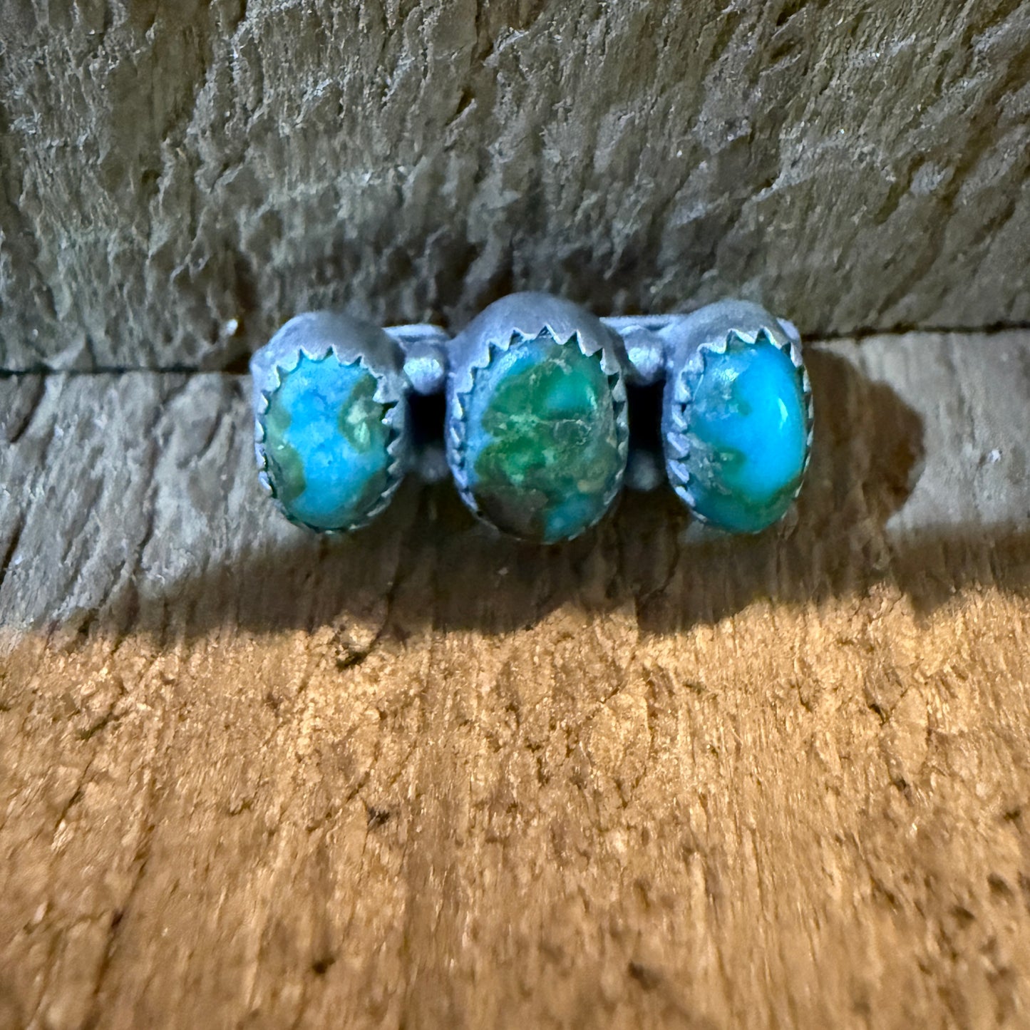 Sonoran Gold Turquoise Gemstone Slider Watch Bracelet Charm Sterling Silver