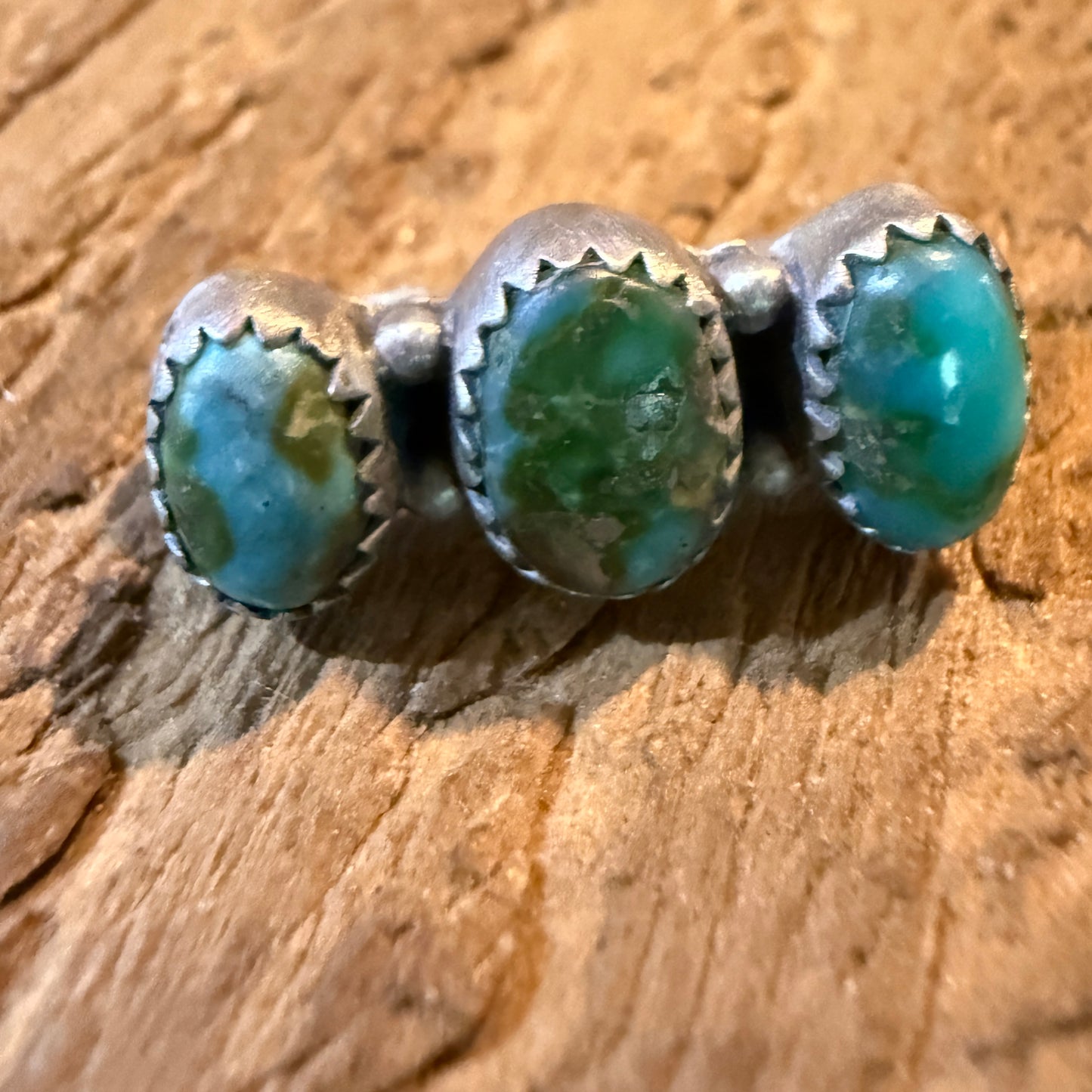Sonoran Gold Turquoise Gemstone Slider Watch Bracelet Charm Sterling Silver