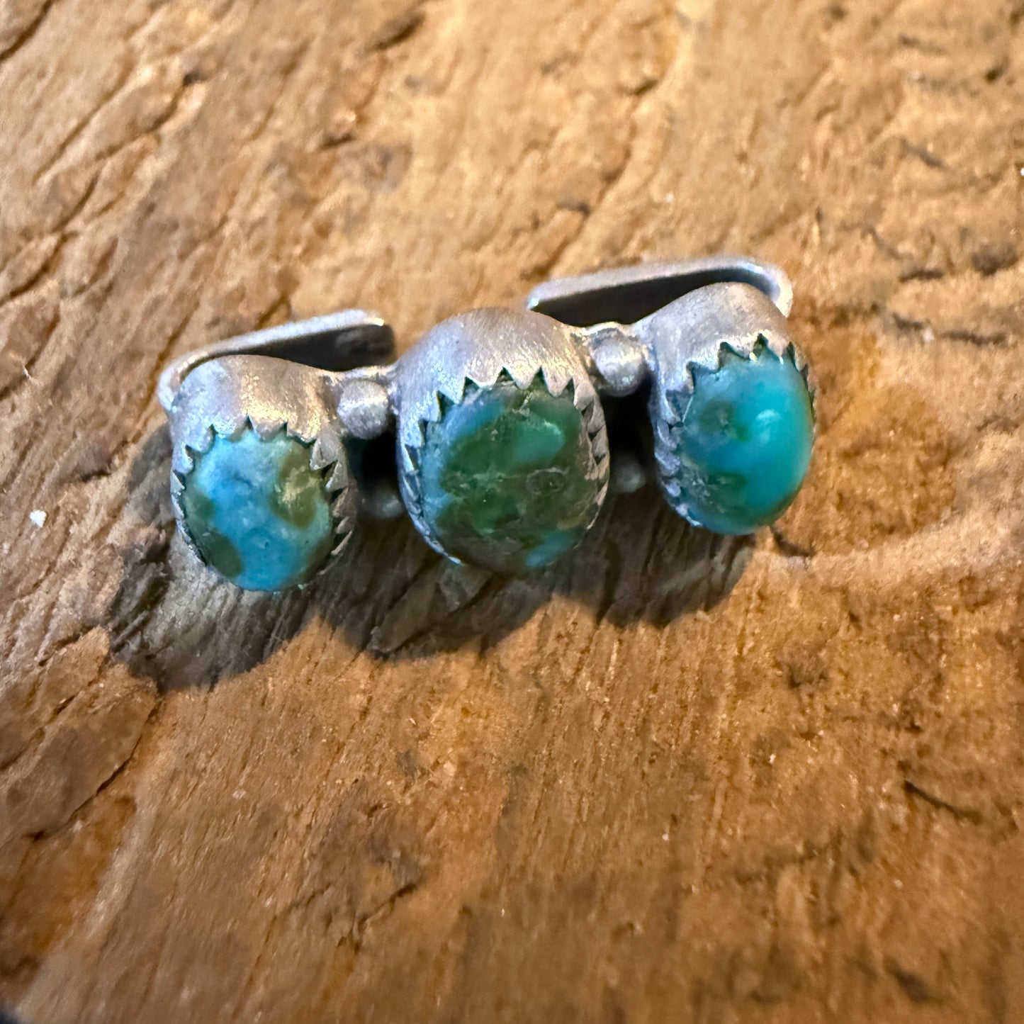 Sonoran Gold Turquoise Gemstone Slider Watch Bracelet Charm Sterling Silver